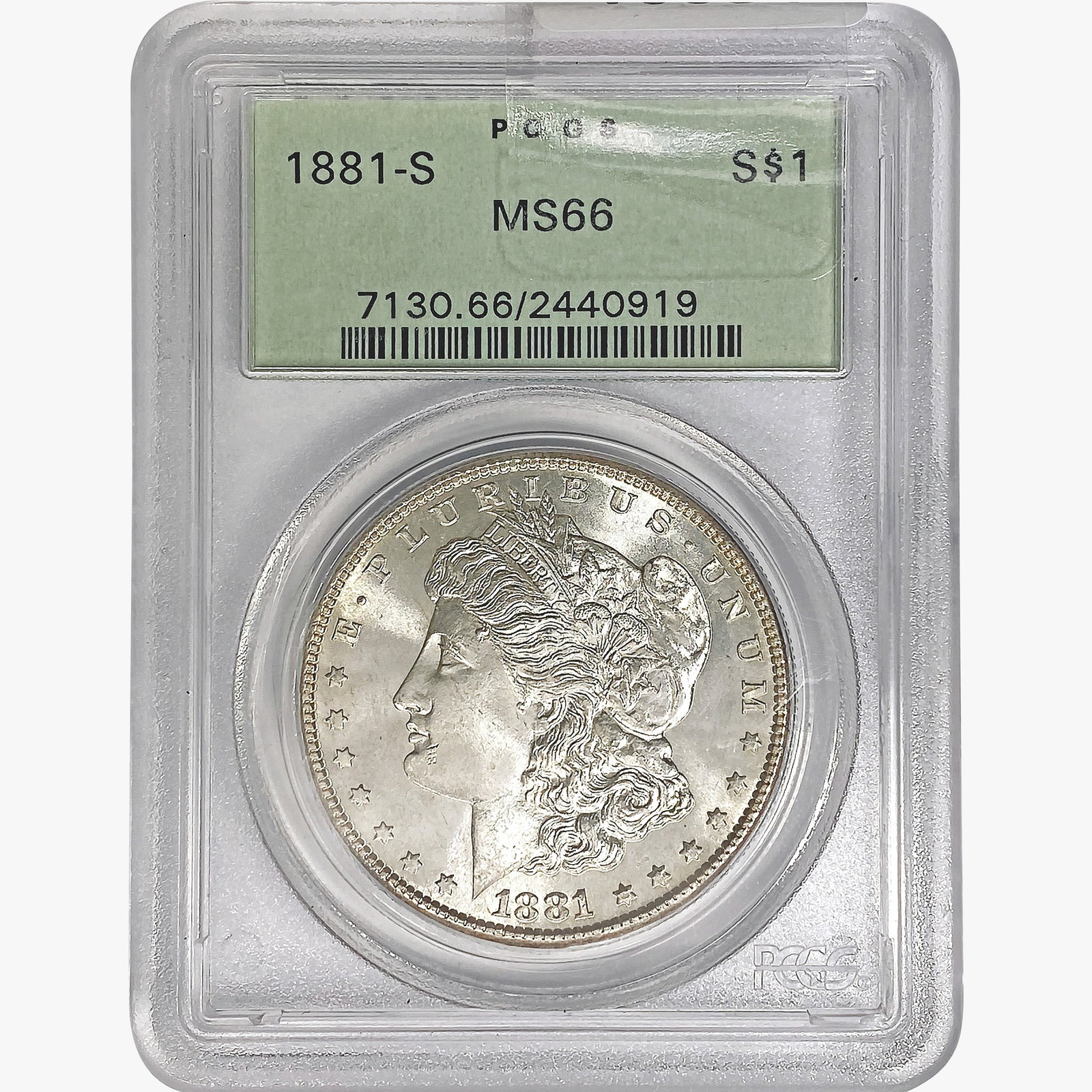 1881-S Morgan Silver Dollar PCGS MS66 (1 of 2)