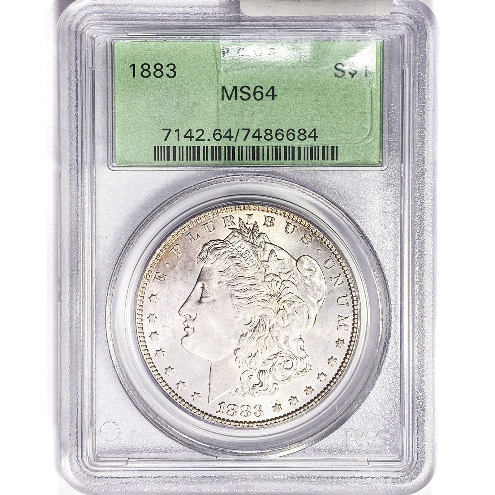 1883 Morgan Silver Dollar PCGS MS64 (1 of 2)