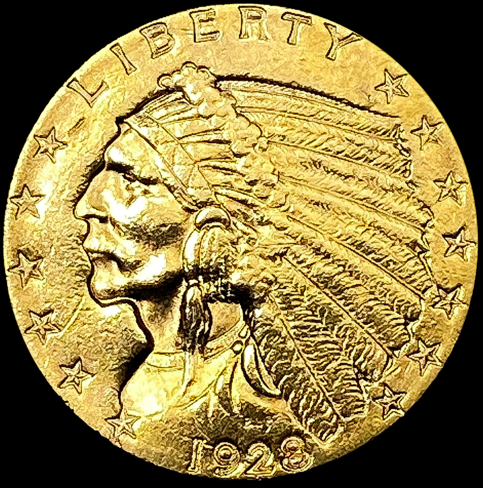 1928 $2.50 Gold Quarter Eagle UNCIRCULATED (1 of 2)