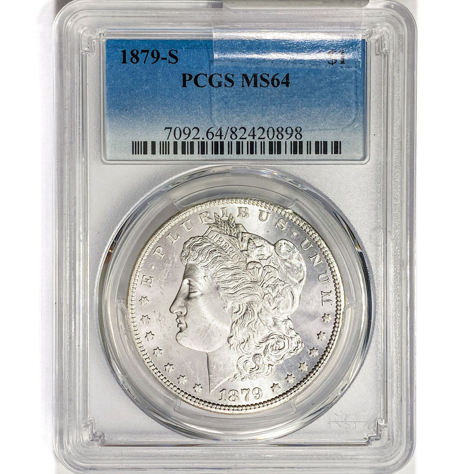 1879-S Morgan Silver Dollar PCGS MS64 (1 of 2)