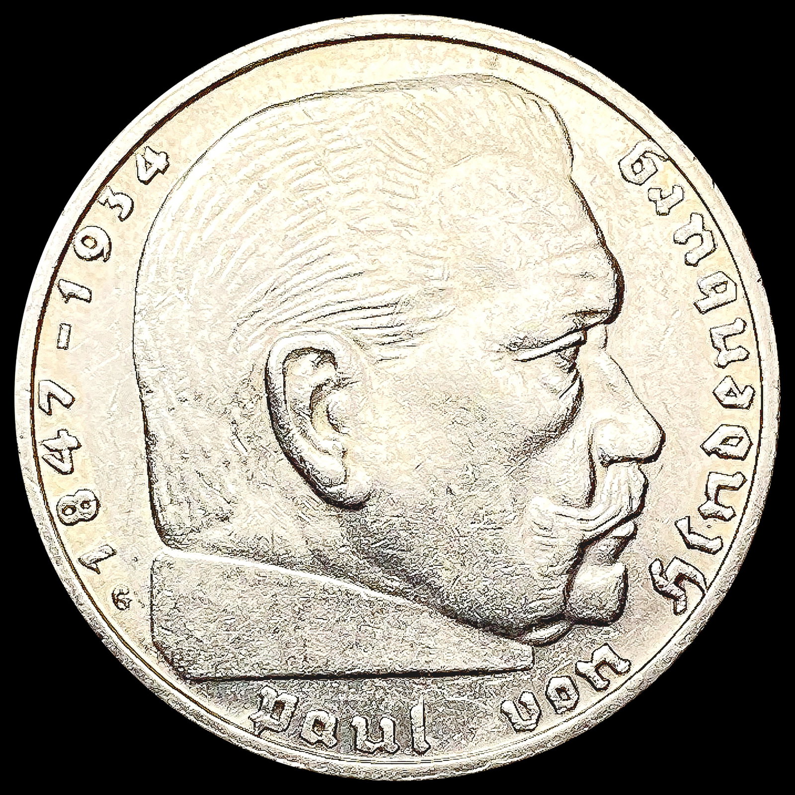 1937 Germany Silver 2 Reichs Mark CHOICE AU (1 of 2)