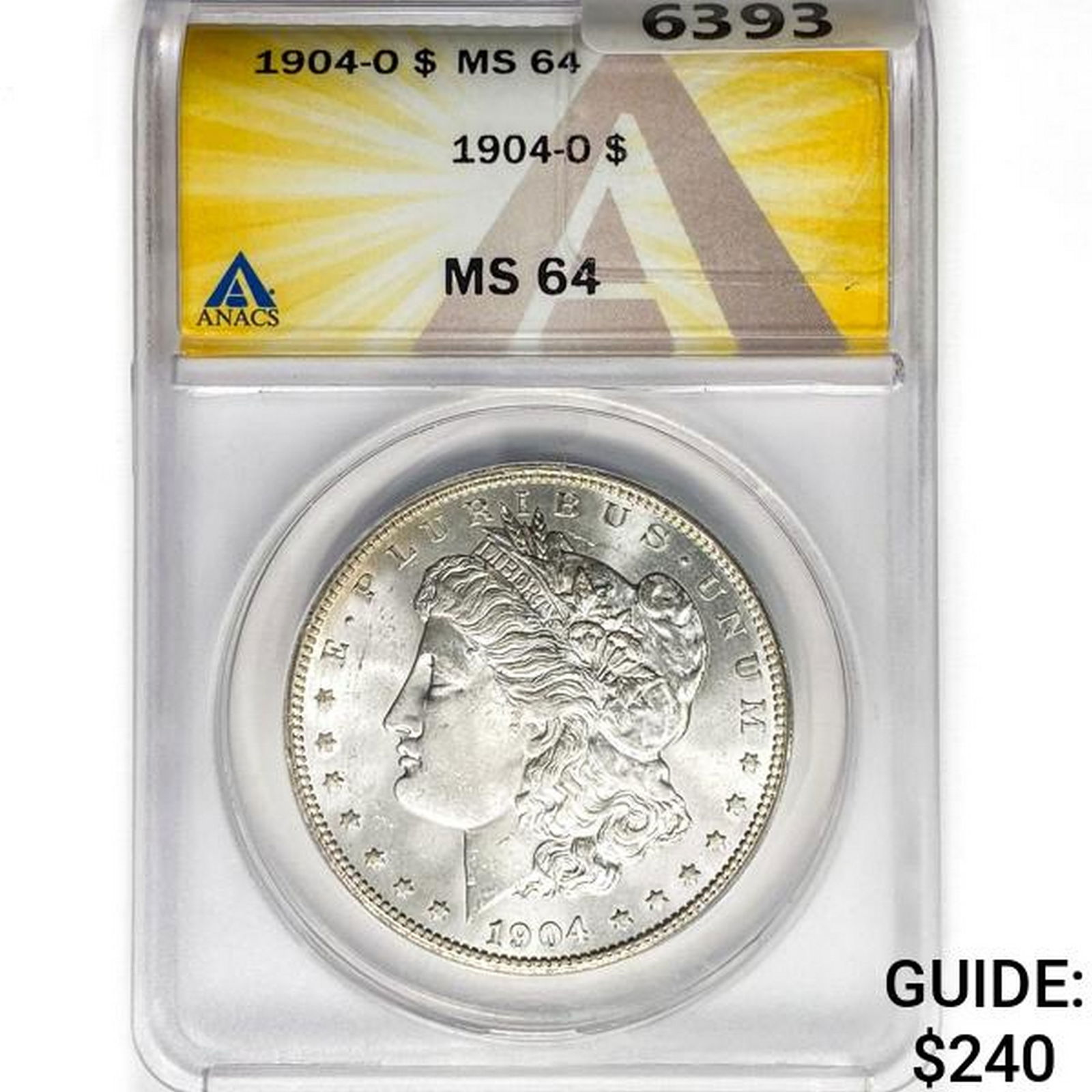 1904-O Morgan Silver Dollar ANACS MS64 (1 of 2)