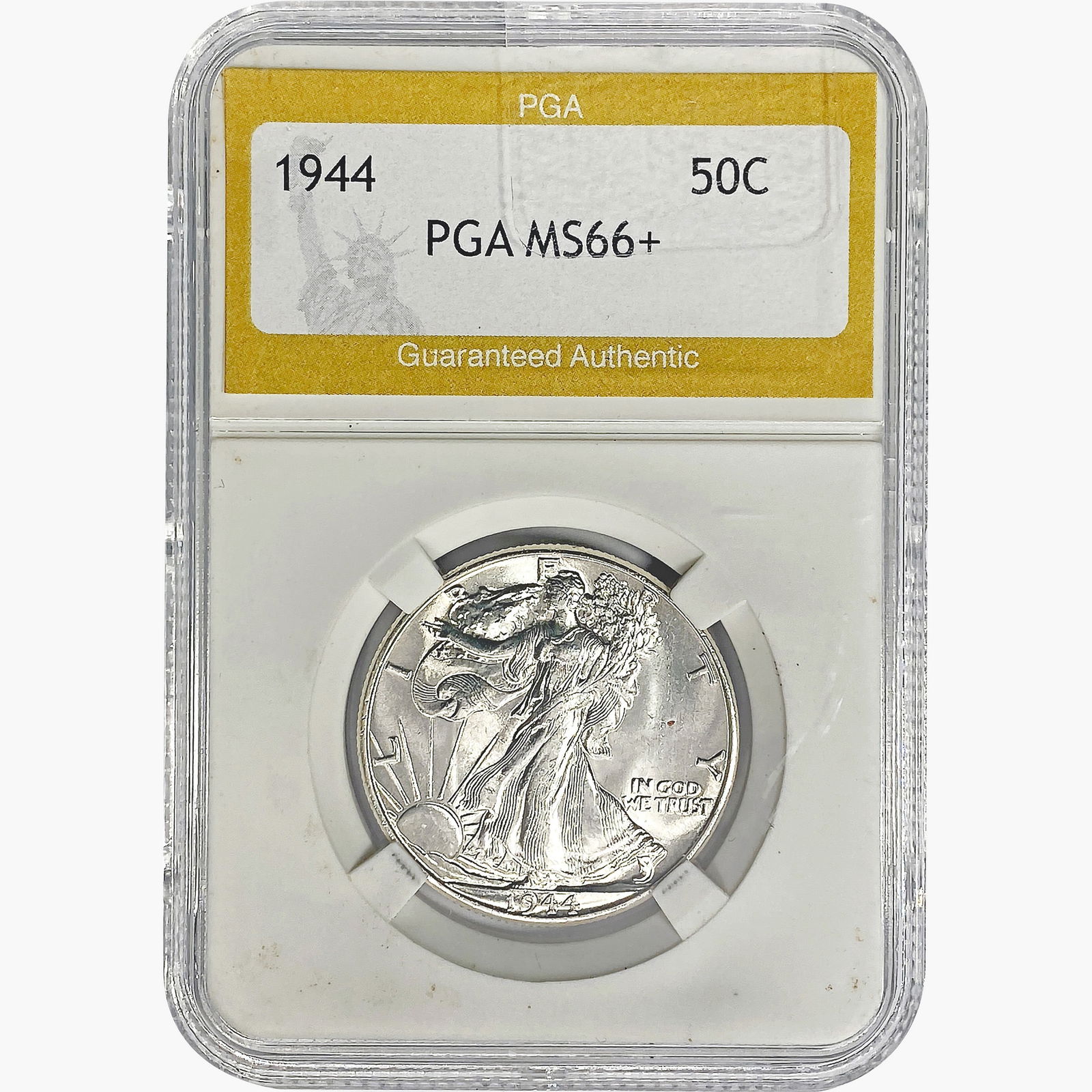 1944 Walking Liberty Half Dollar PGA MS66+ (1 of 2)