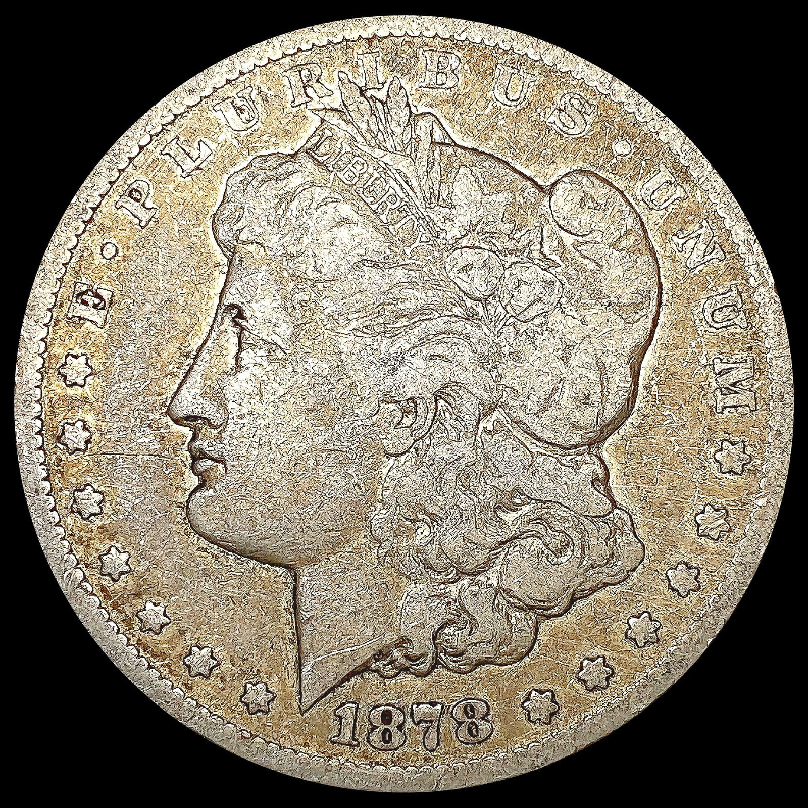 1878-CC Morgan Silver Dollar NICELY CIRCULATED (1 of 2)