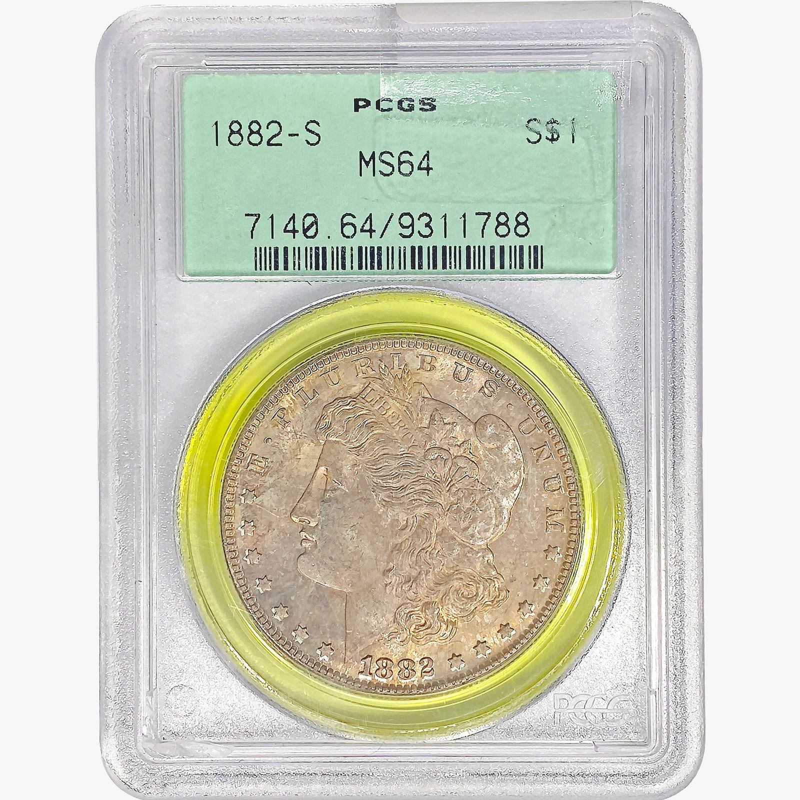 1882-S Morgan Silver Dollar PCGS MS64 (1 of 2)