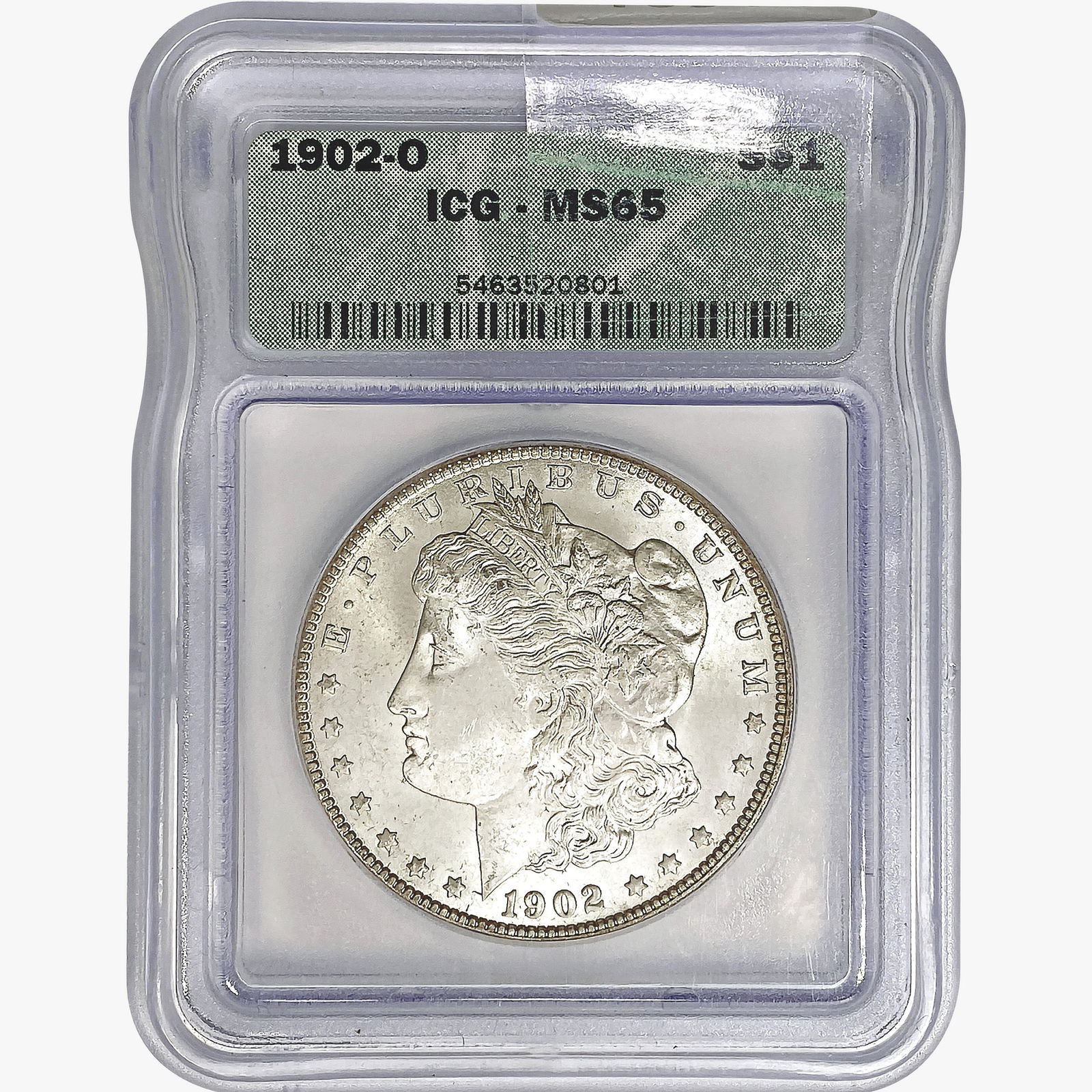 1902-O Morgan Silver Dollar ICG MS65 (1 of 2)
