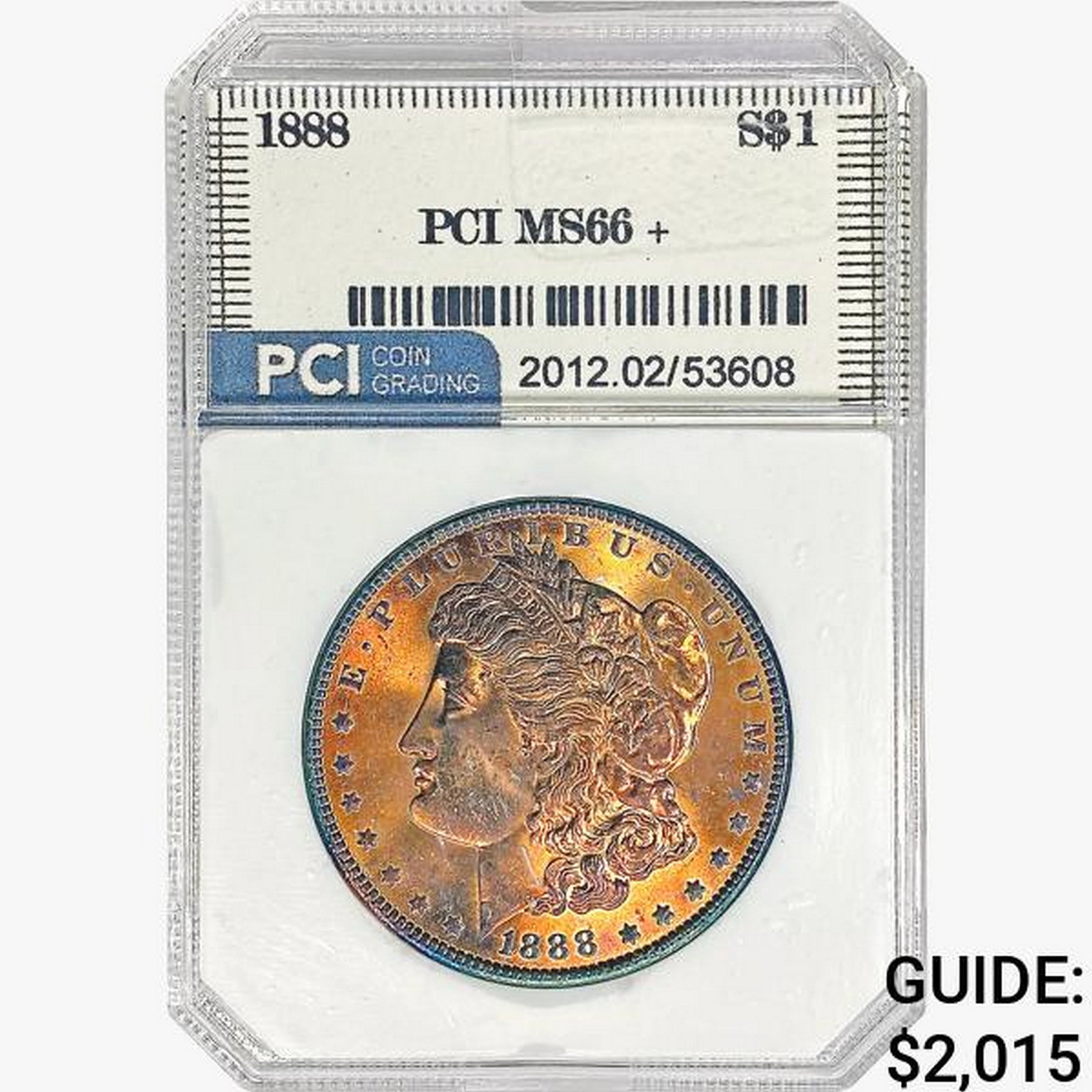 1888 Morgan Silver Dollar PCI MS66+ (1 of 2)