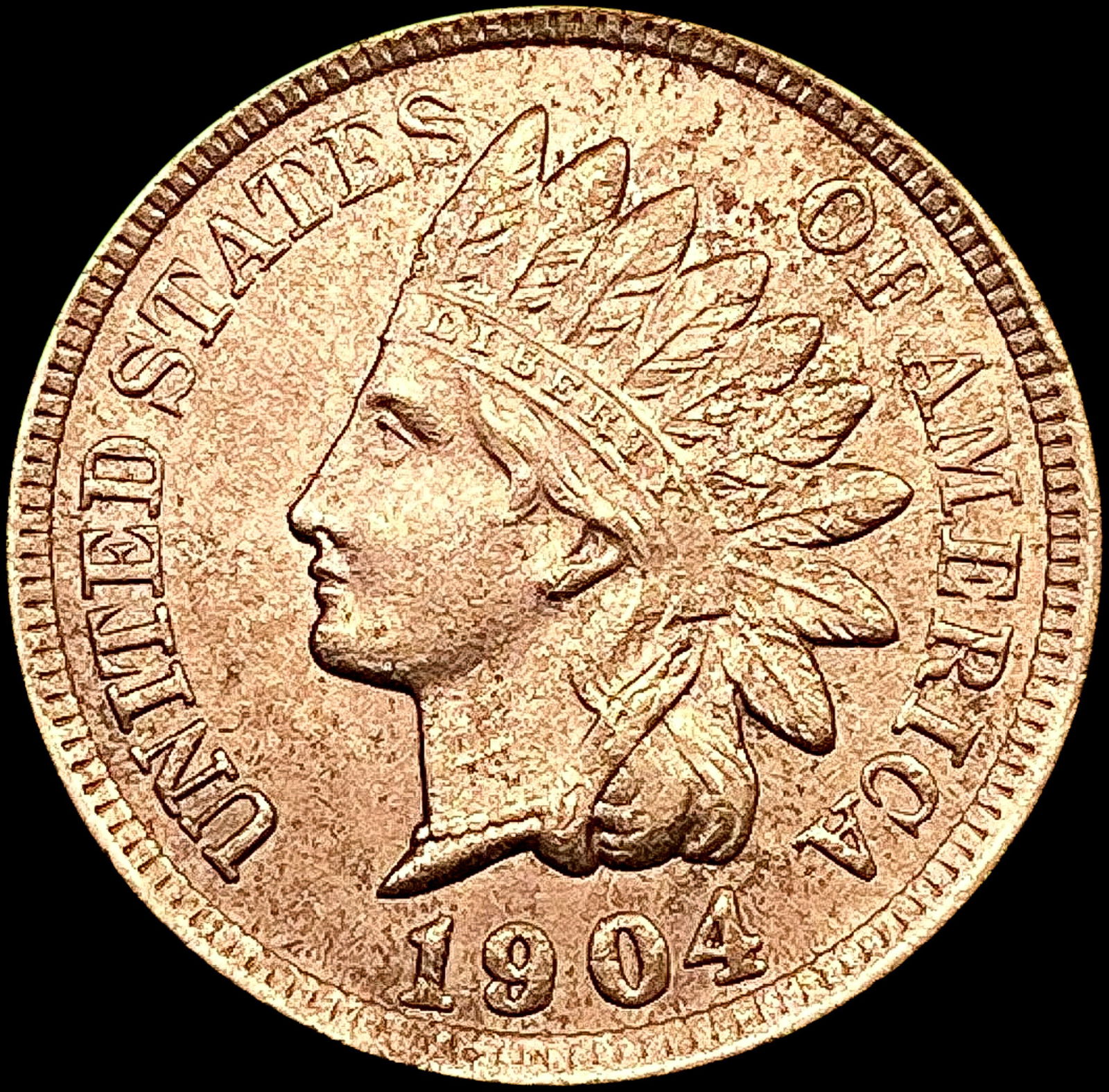 1904 Indian Head Cent CHOICE BU (1 of 2)