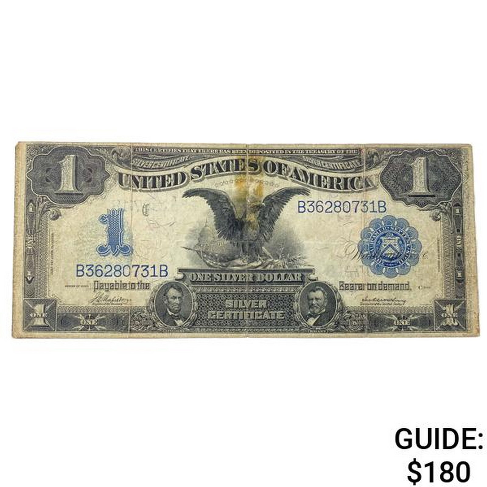 1899 US LG $1 Silver Cert. (1 of 2)