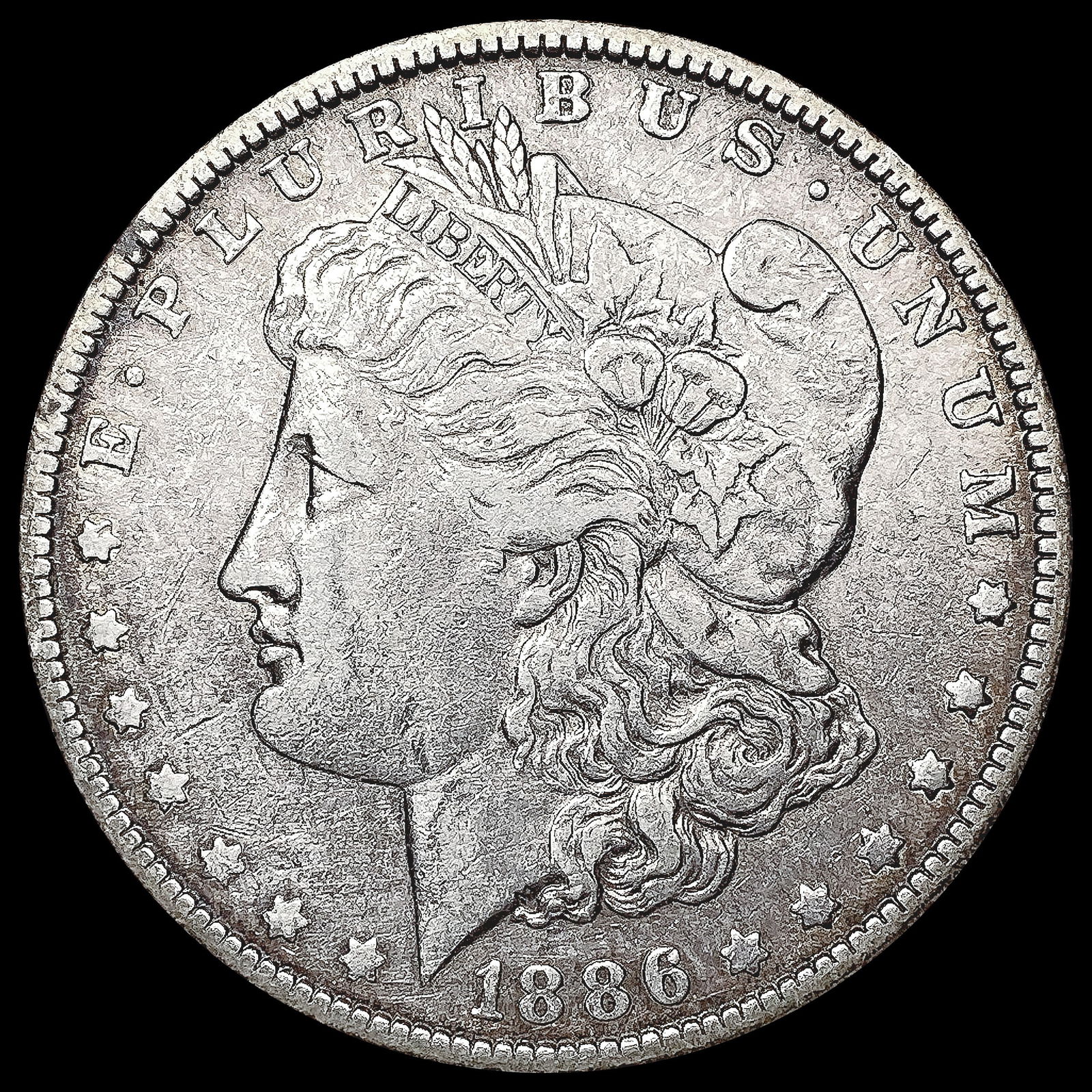 1886-O Morgan Silver Dollar LIGHTLY CIRCULATED (1 of 2)