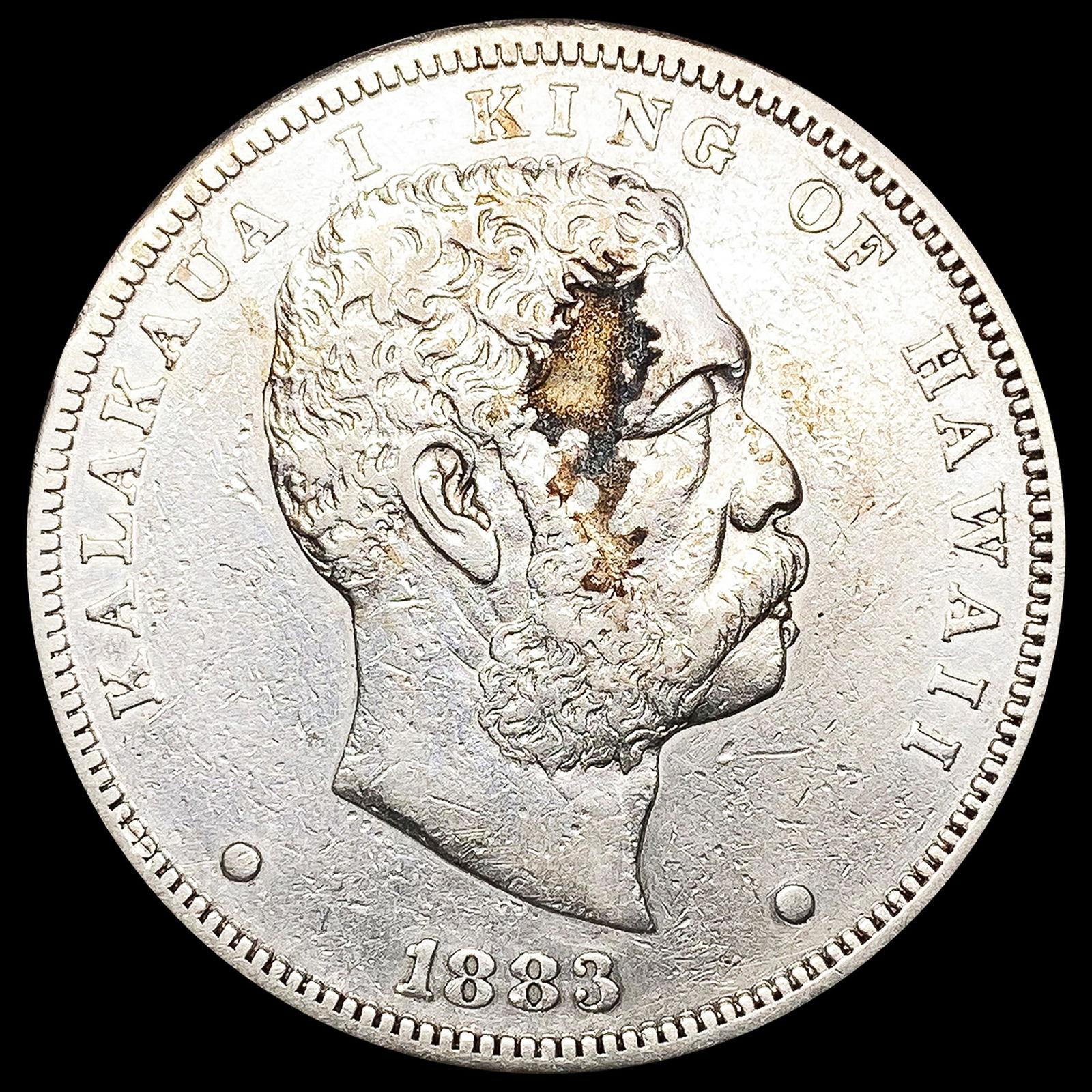 1883 Kingdom of Hawaii Dollar CLOSELY UNCIRCULATED (1 of 2)