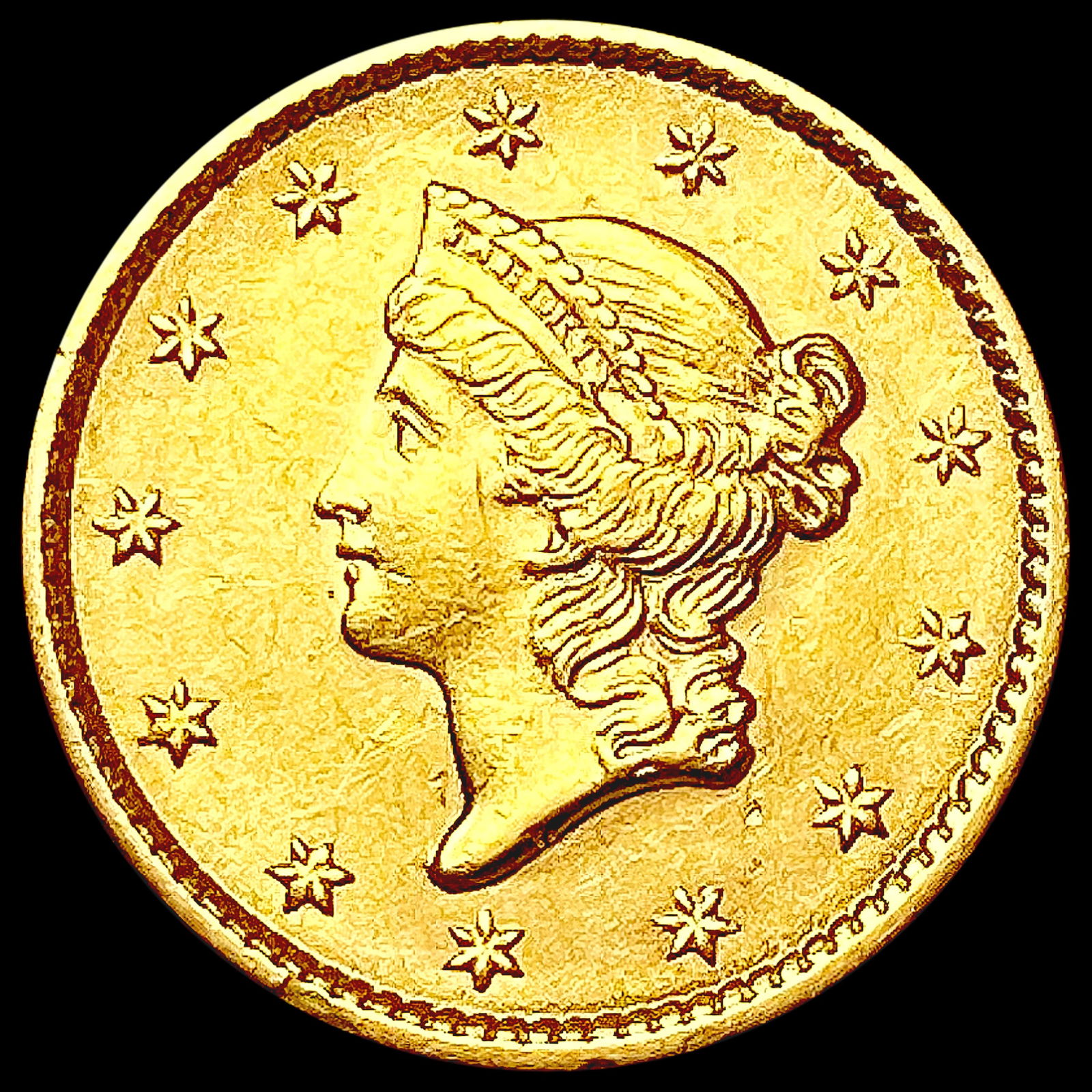 1852 Rare Gold Dollar CLOSELY UNCIRCULATED (1 of 2)