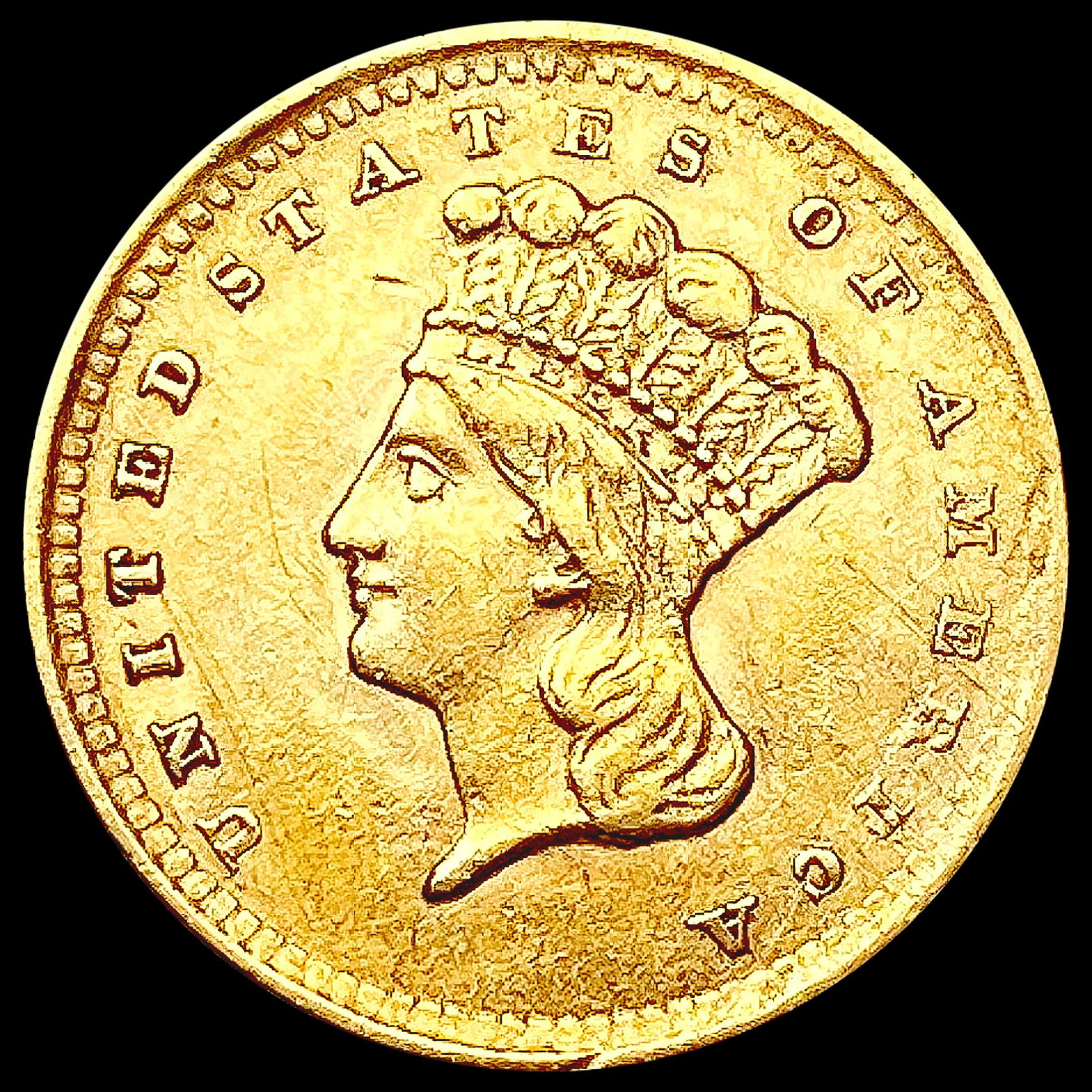 1856 Rare Gold Dollar CLOSELY UNCIRCULATED (1 of 2)