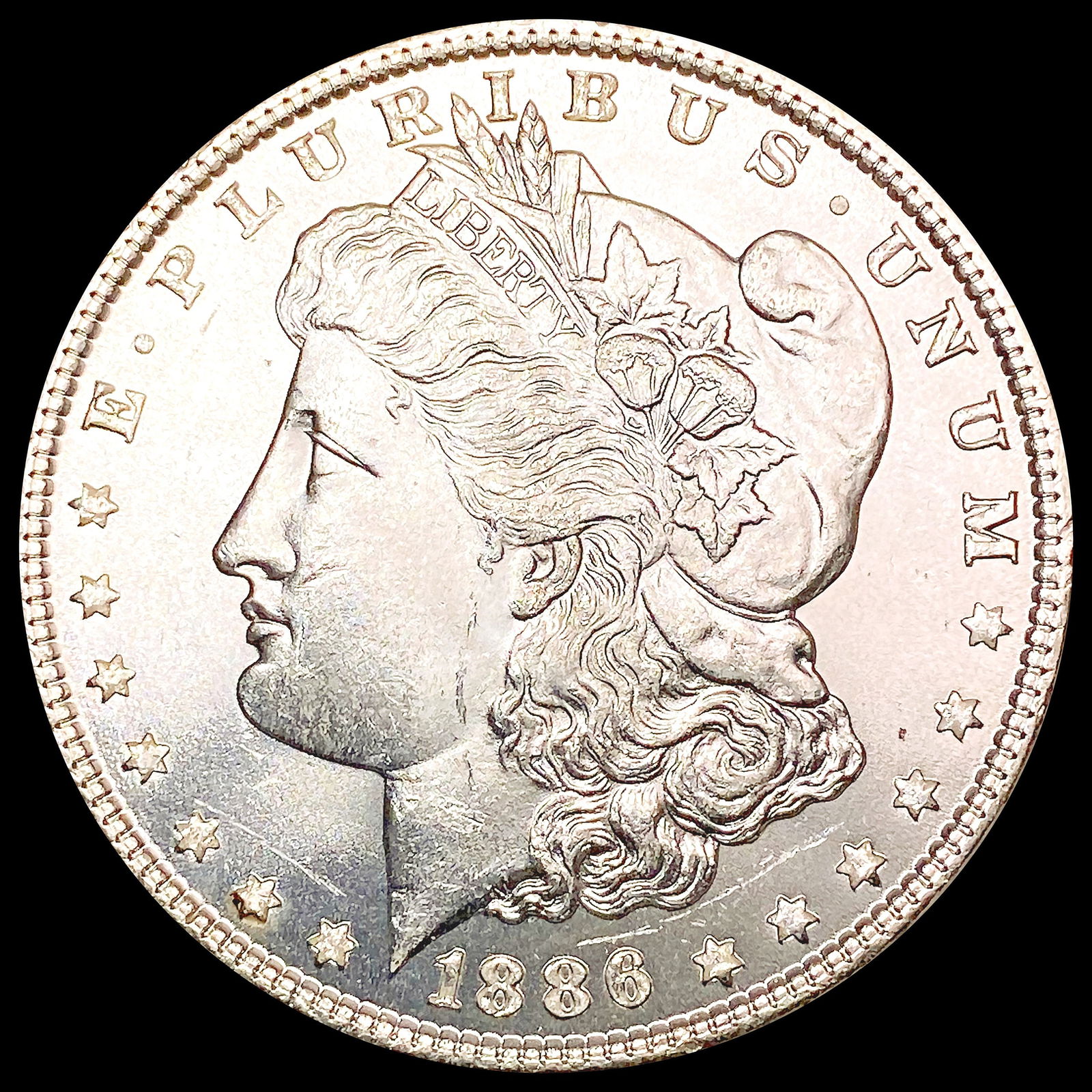 1886 Morgan Silver Dollar CHOICE BU (1 of 2)