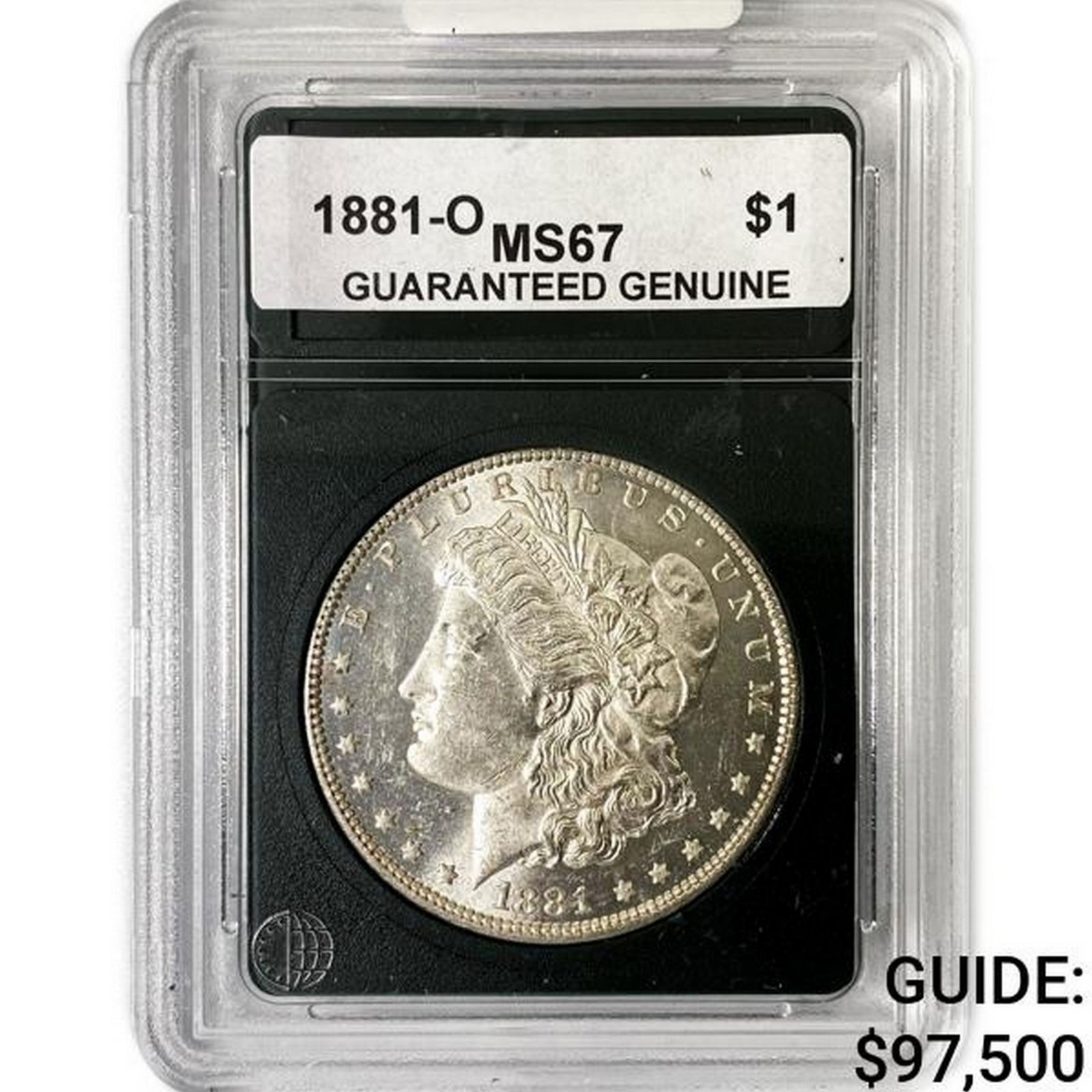 1881-O Morgan Silver Dollar GG MS67 (1 of 2)