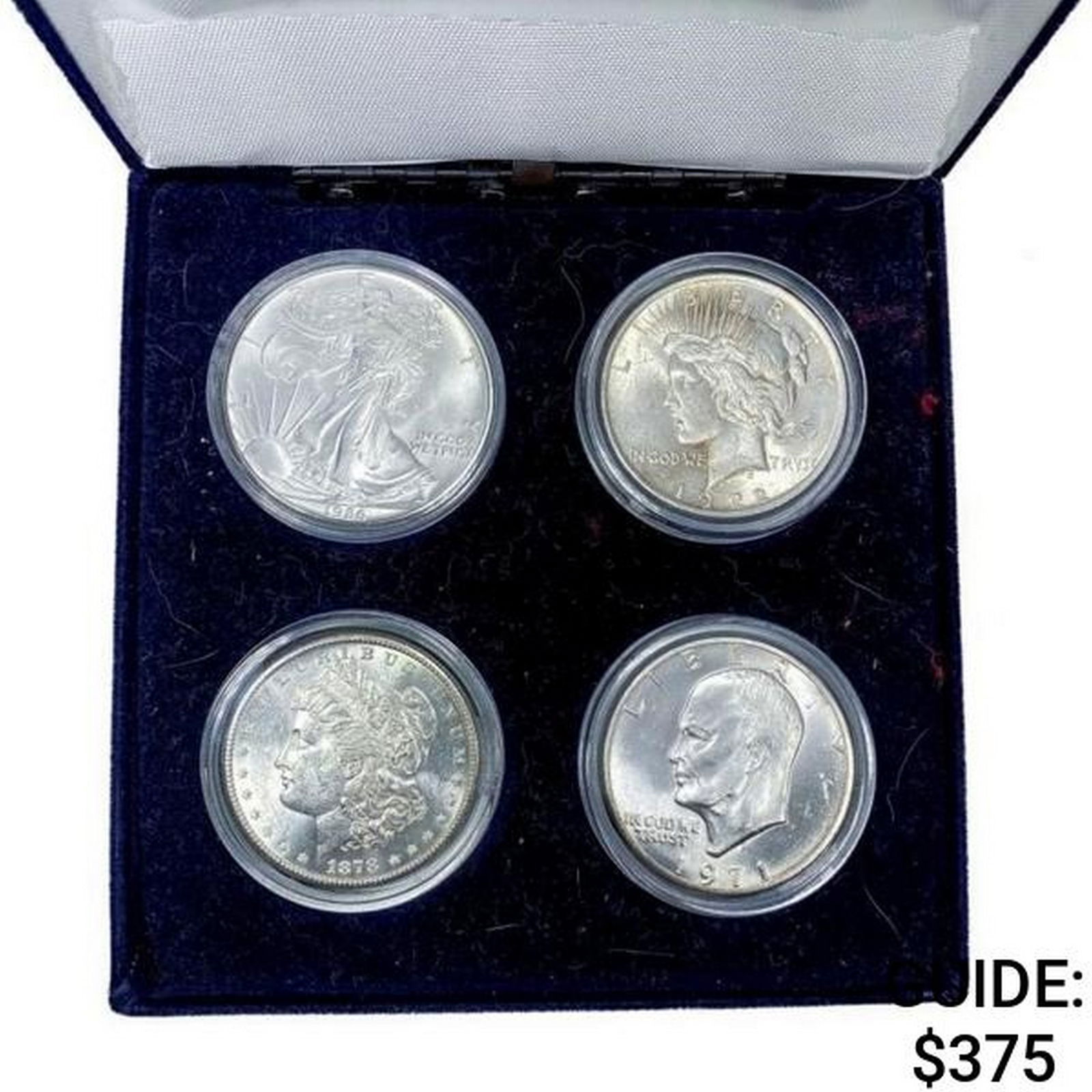 1878-1986 US Silver Dollar Set [4 Coins] (1 of 2)