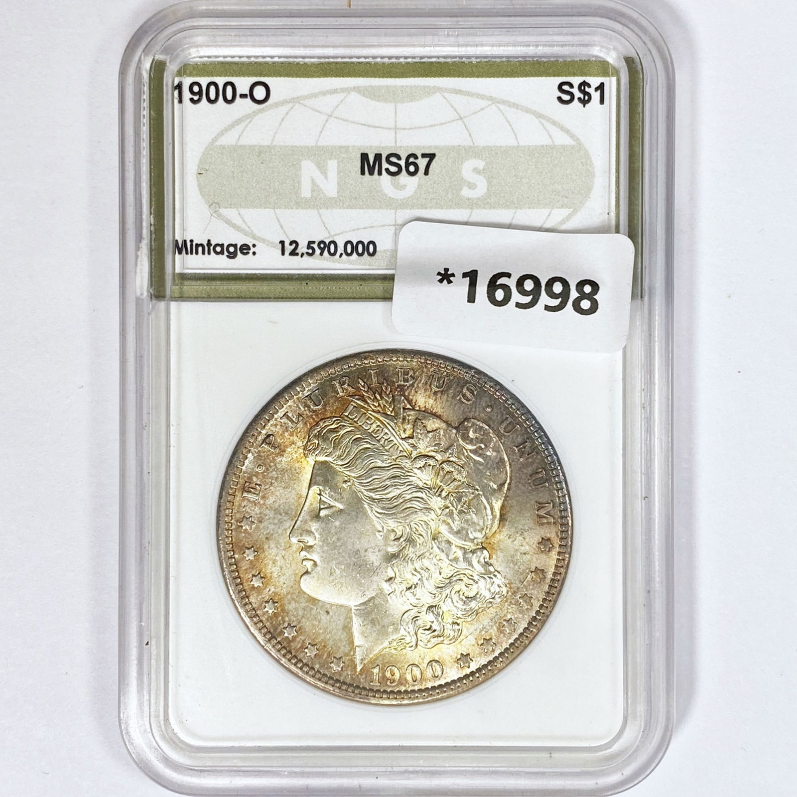 1900-O Morgan Silver Dollar NGS MS67 (1 of 2)
