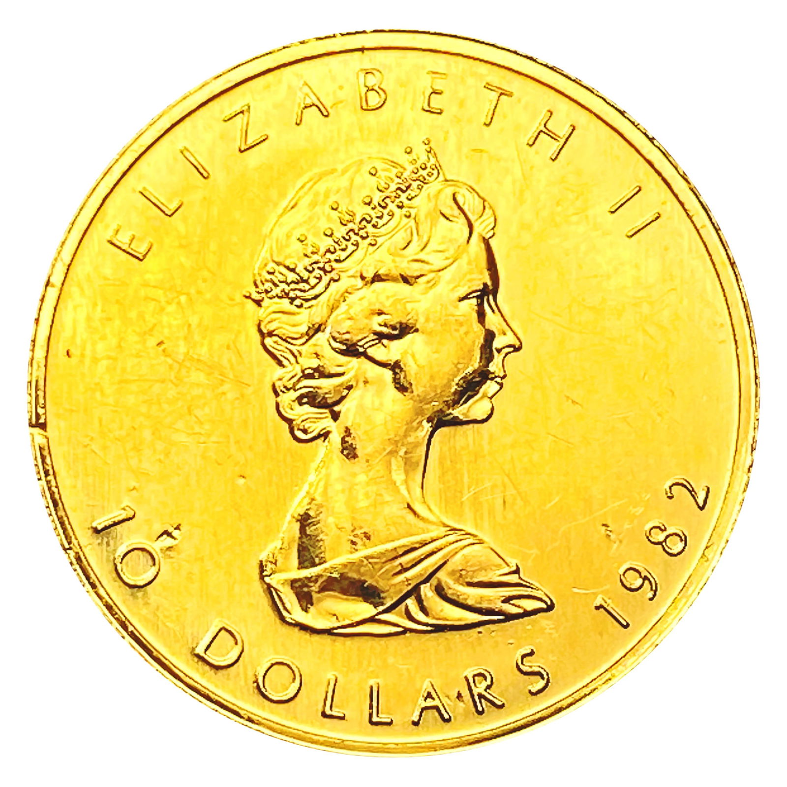 1982 Canada 1/4oz Gold $10 CHOICE AU (1 of 2)