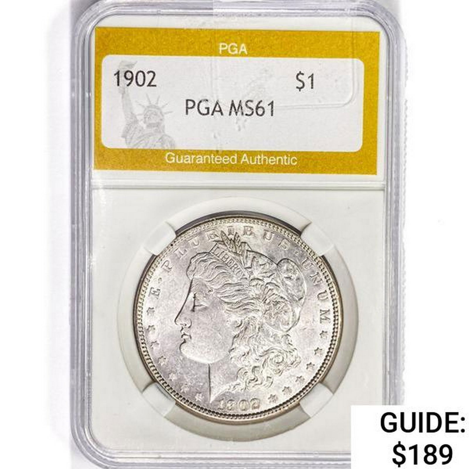 1902 Morgan Silver Dollar PGA MS61 (1 of 2)