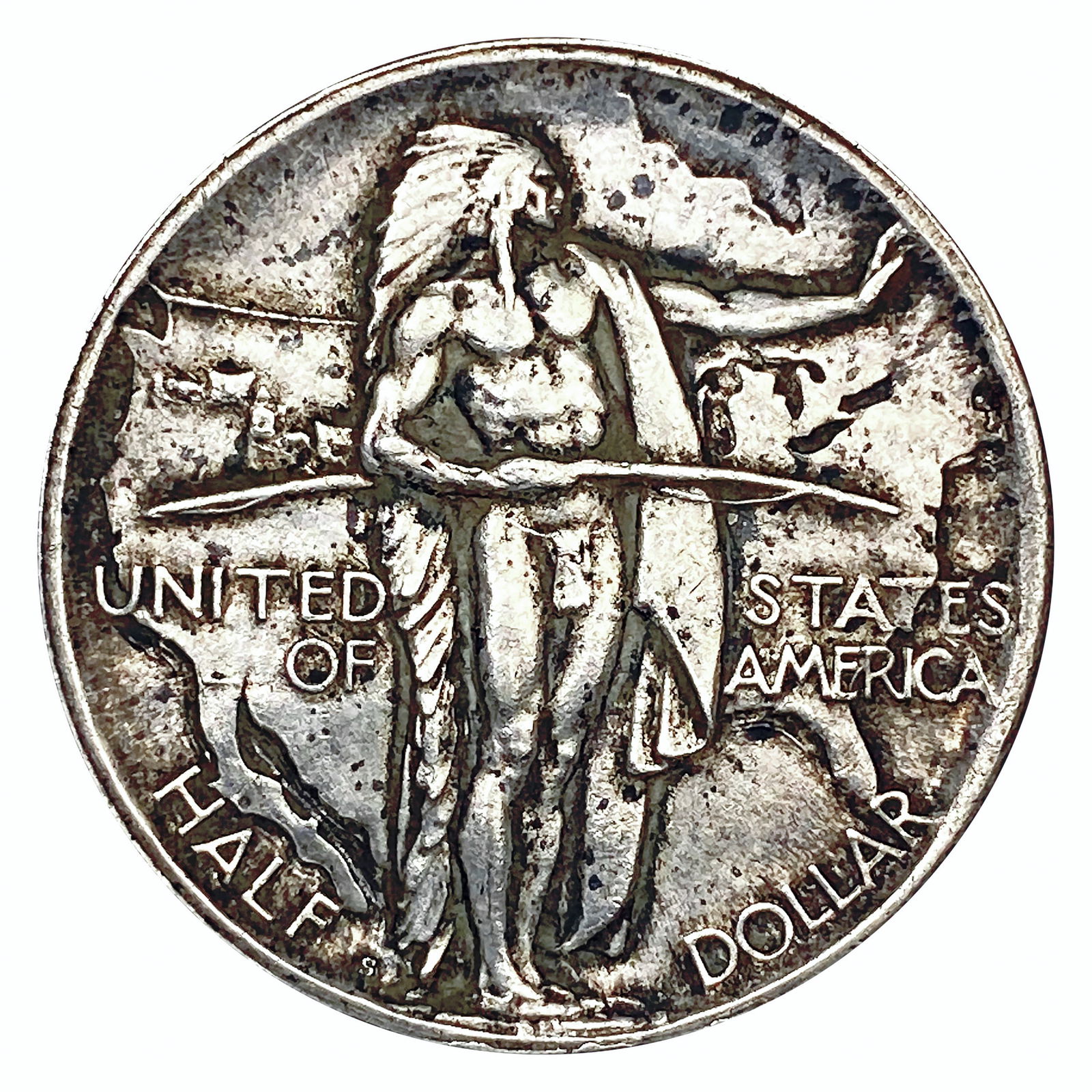 1926-S Oregon Trail Half Dollar CLOSELY UNCIRCULAT (1 of 2)