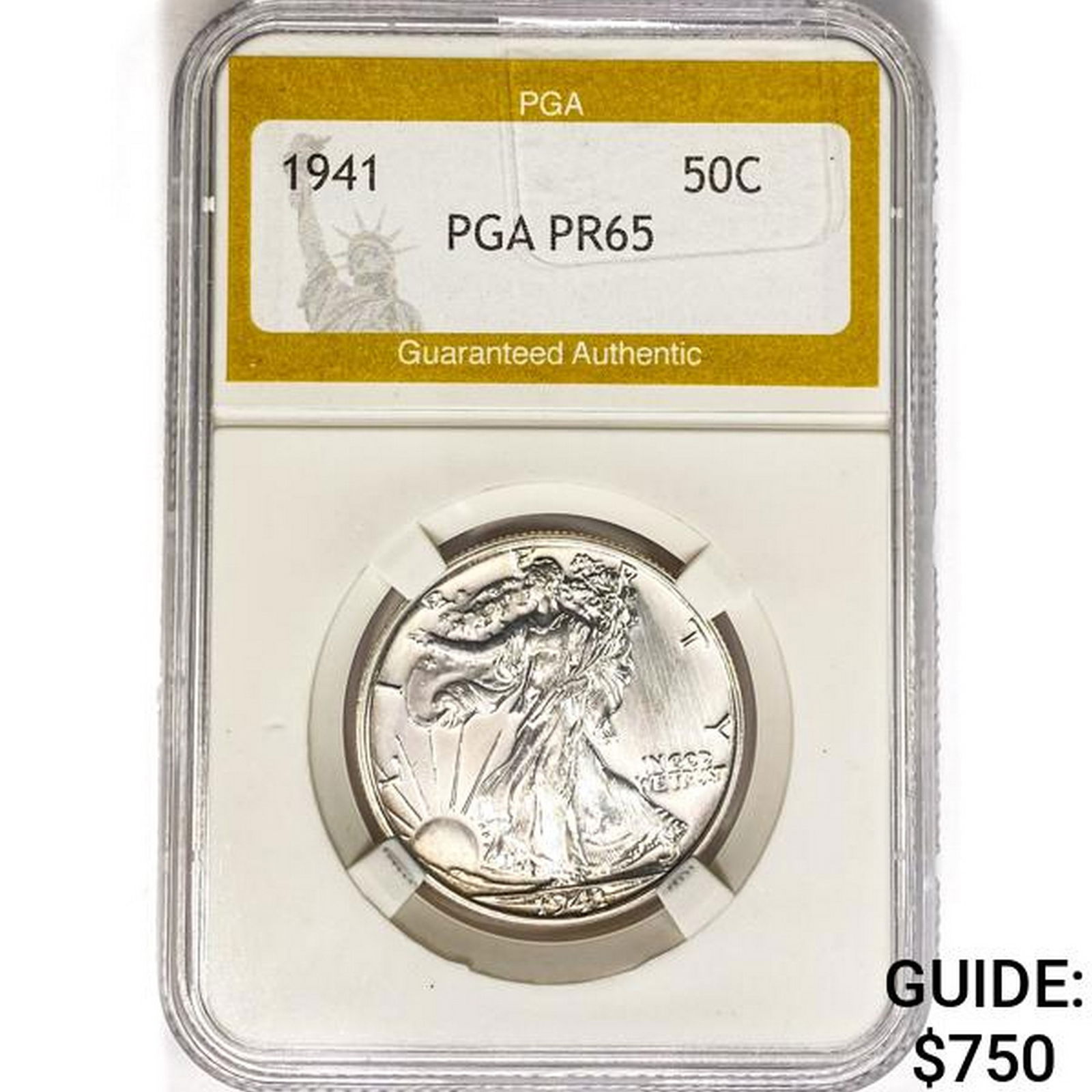 1941 Walking Liberty Half Dollar PGA PR65 (1 of 2)