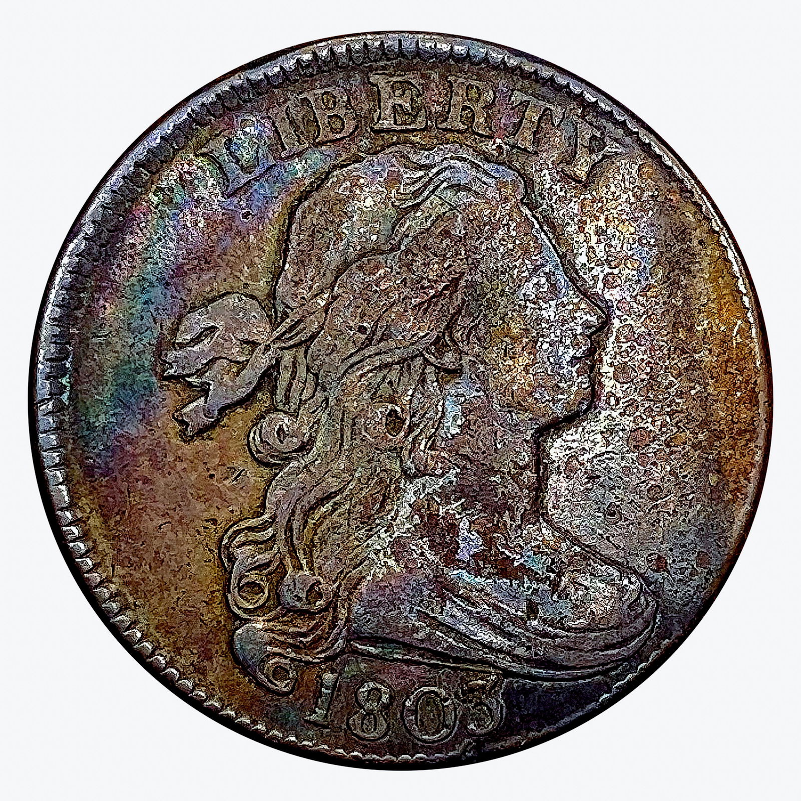 1803 Draped Bust Large Cent (1 of 2)