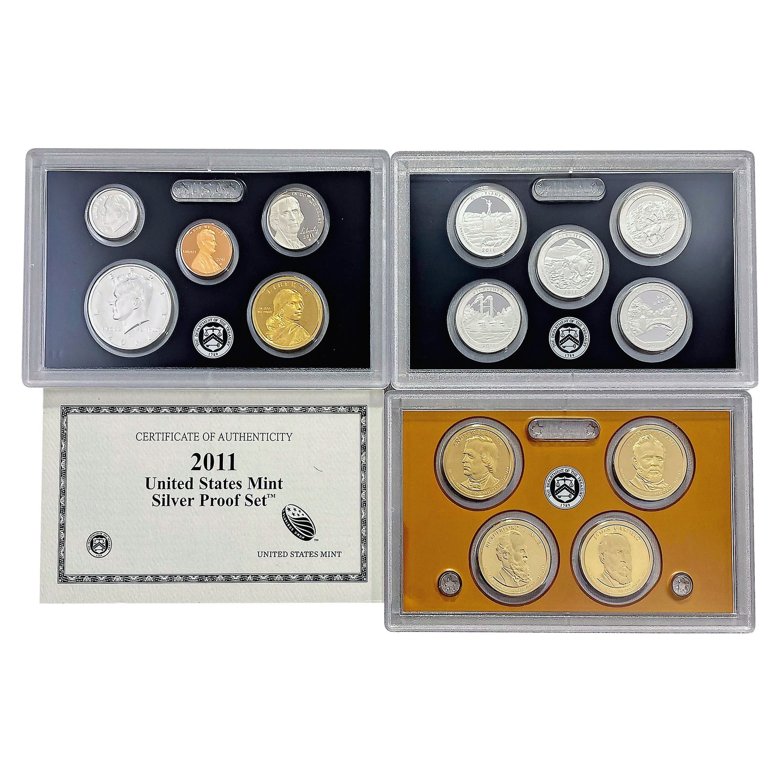 2011 Silver US Proof Mint Sets [56 Coins] (1 of 8)