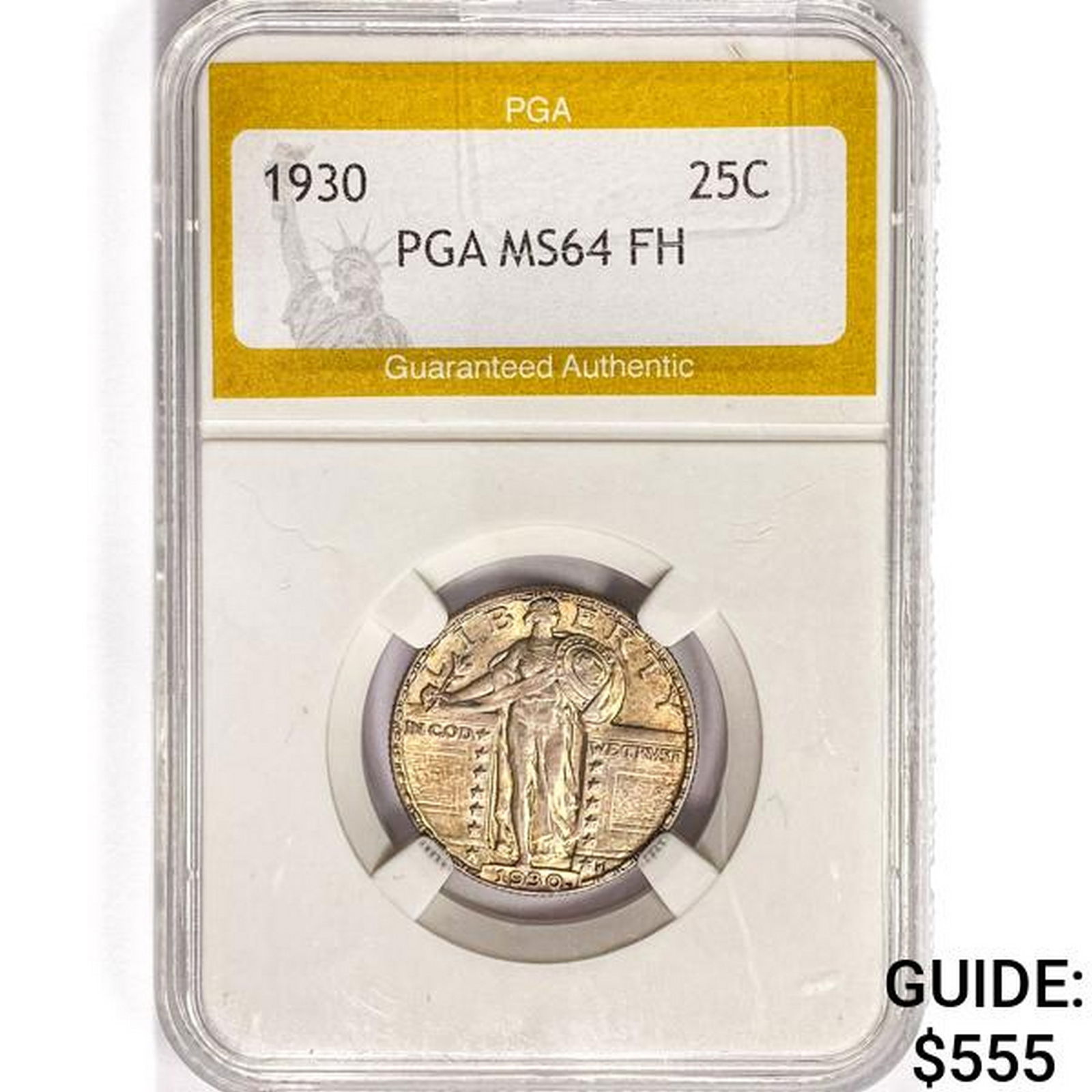 1930 Standing Liberty Quarter PGA MS64 FH (1 of 2)