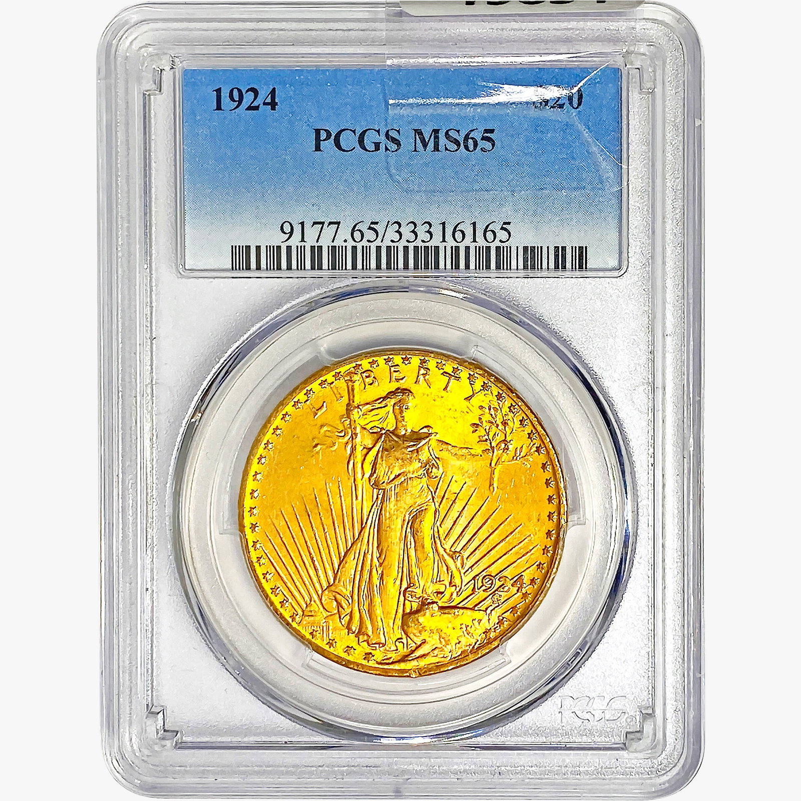 1924 $20 Gold Double Eagle PCGS MS65 (1 of 2)
