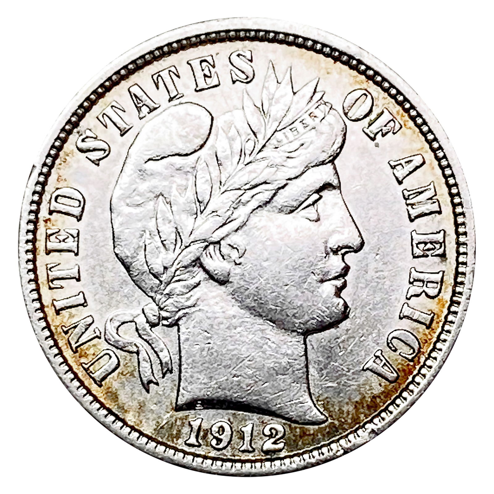1912-D Barber Dime (1 of 2)