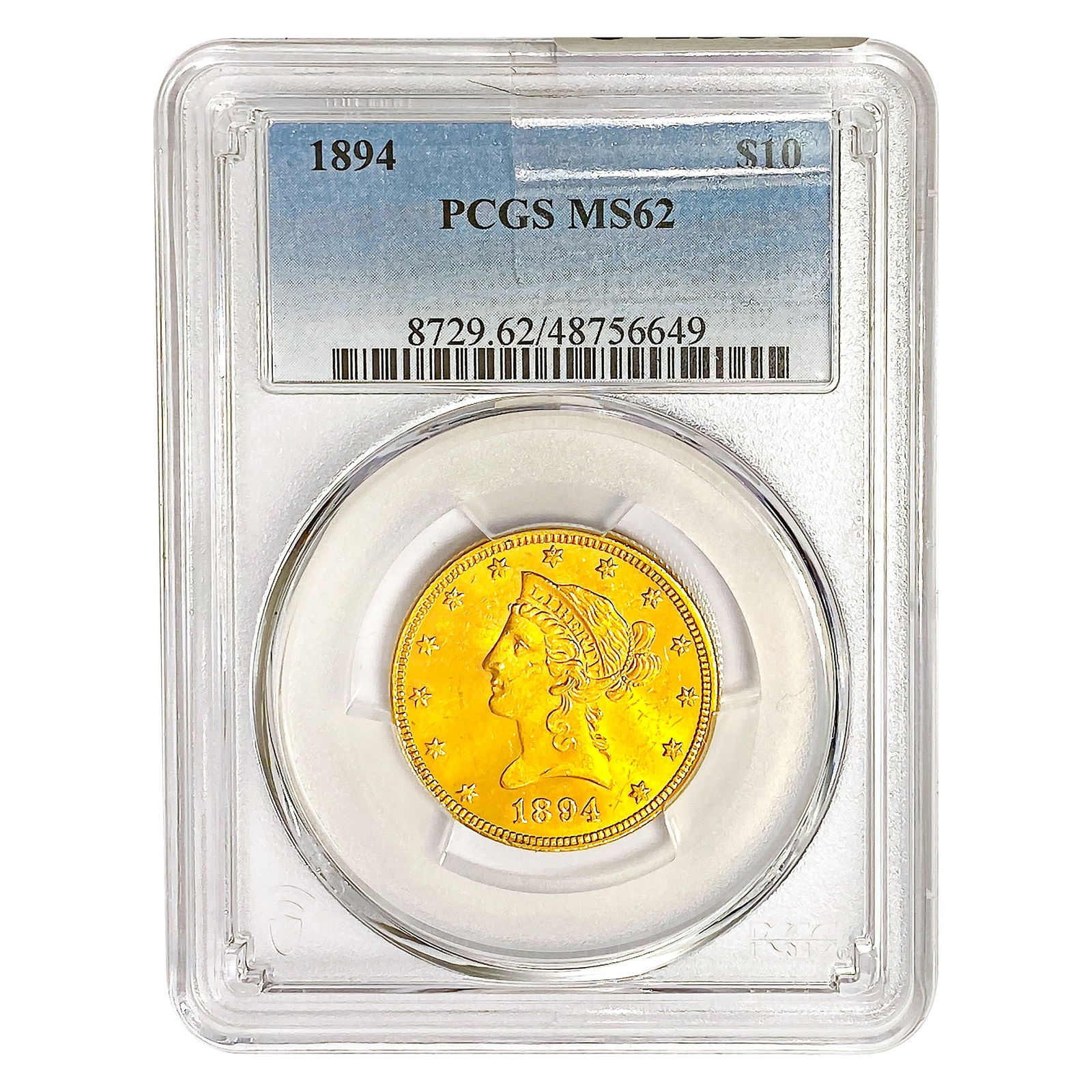 1894 $10 Gold Eagle PCGS MS62 (1 of 2)