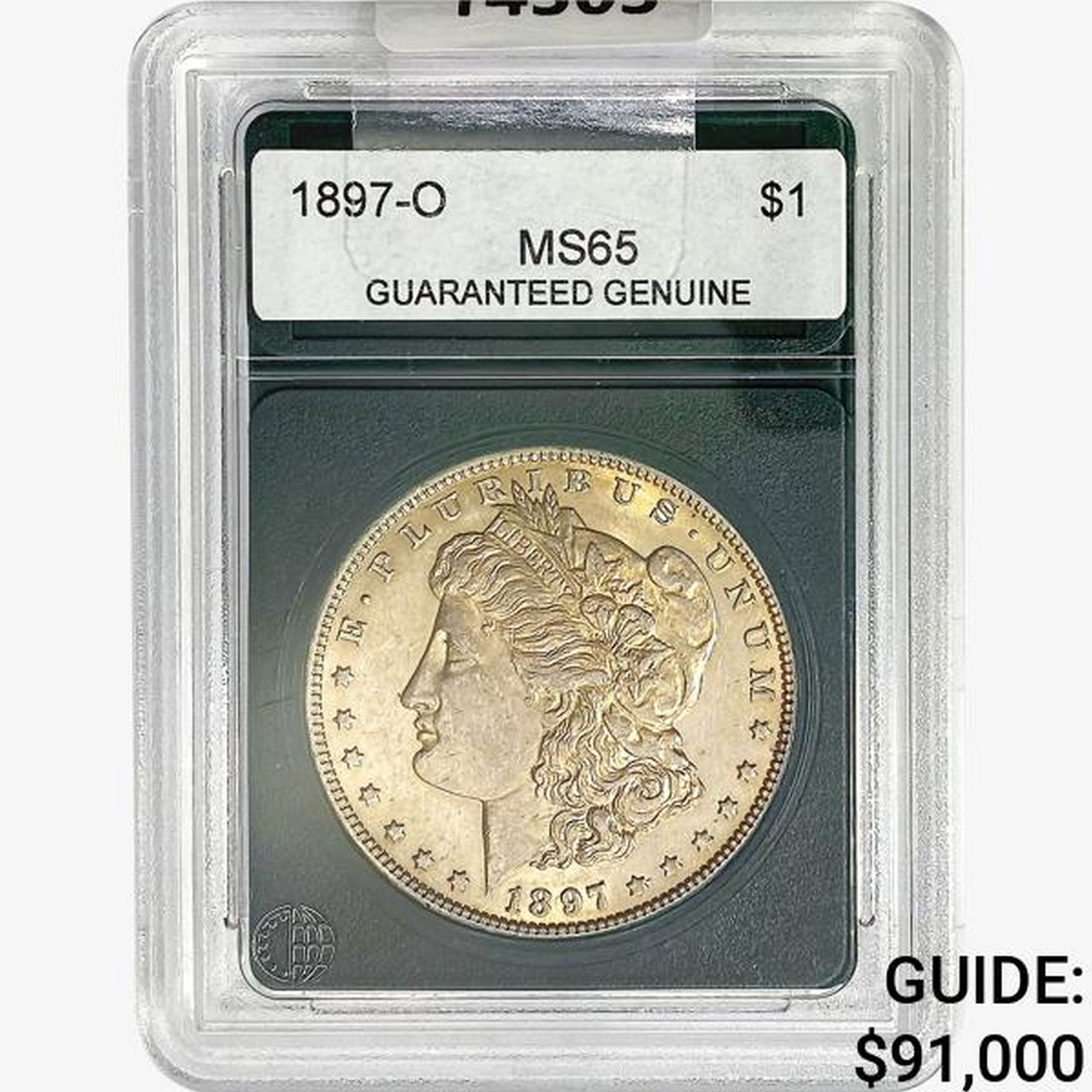 1897-O Morgan Silver Dollar GG MS65 (1 of 2)