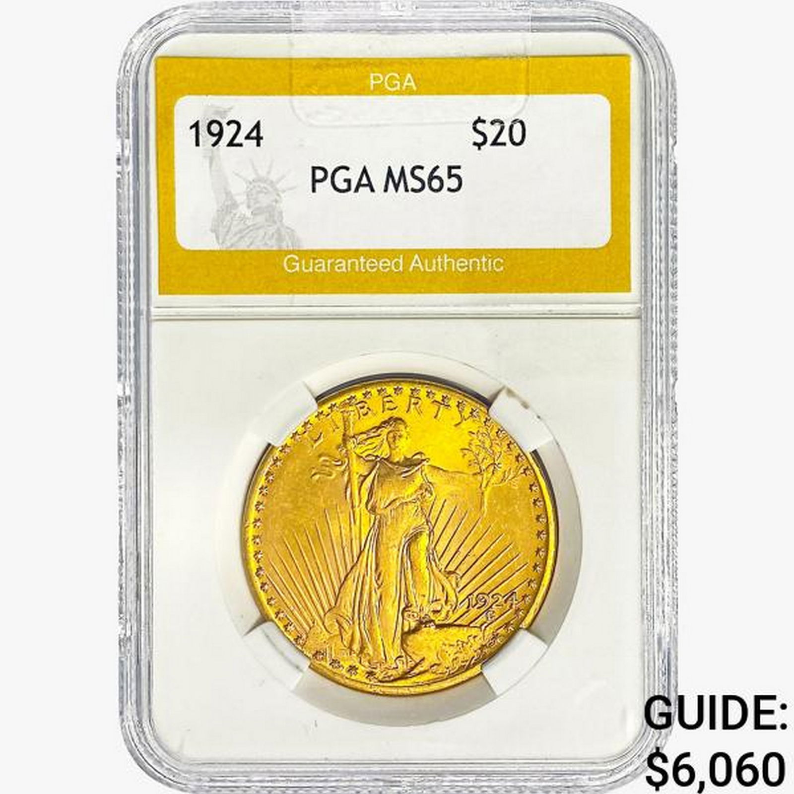 1924 $20 Gold Double Eagle PGA MS65 (1 of 2)