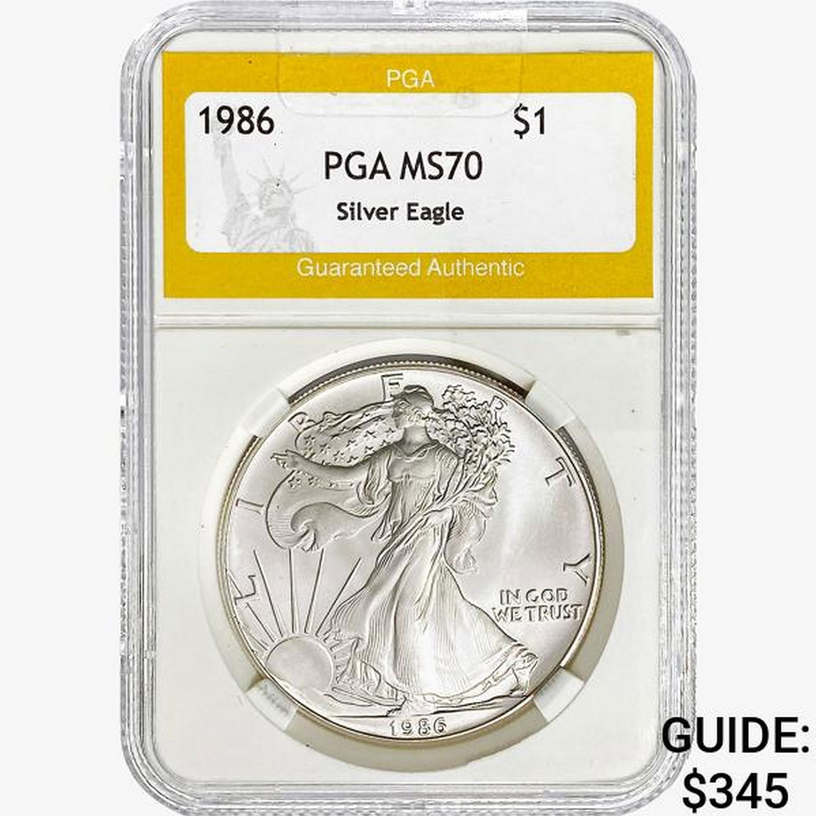 1986 Silver Eagle PGA MS70 (1 of 2)