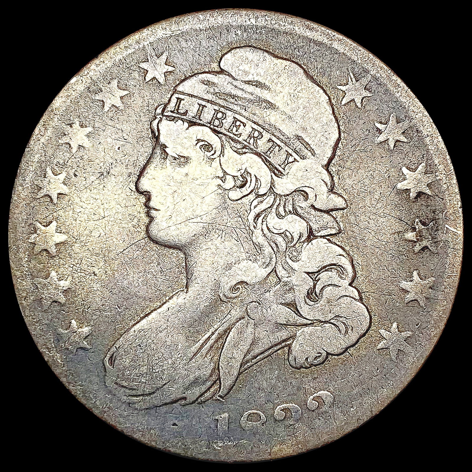 1833 Capped Bust Half Dollar NICELY CIRCULATED (1 of 2)