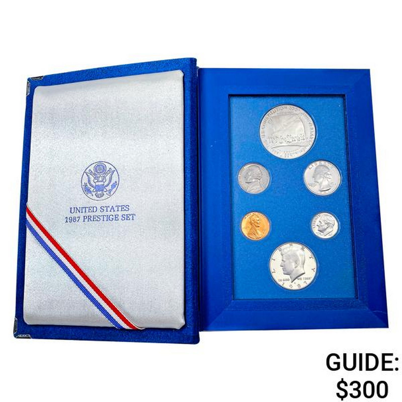 1987 US Prestige Proof Set [6 Coins] (1 of 3)
