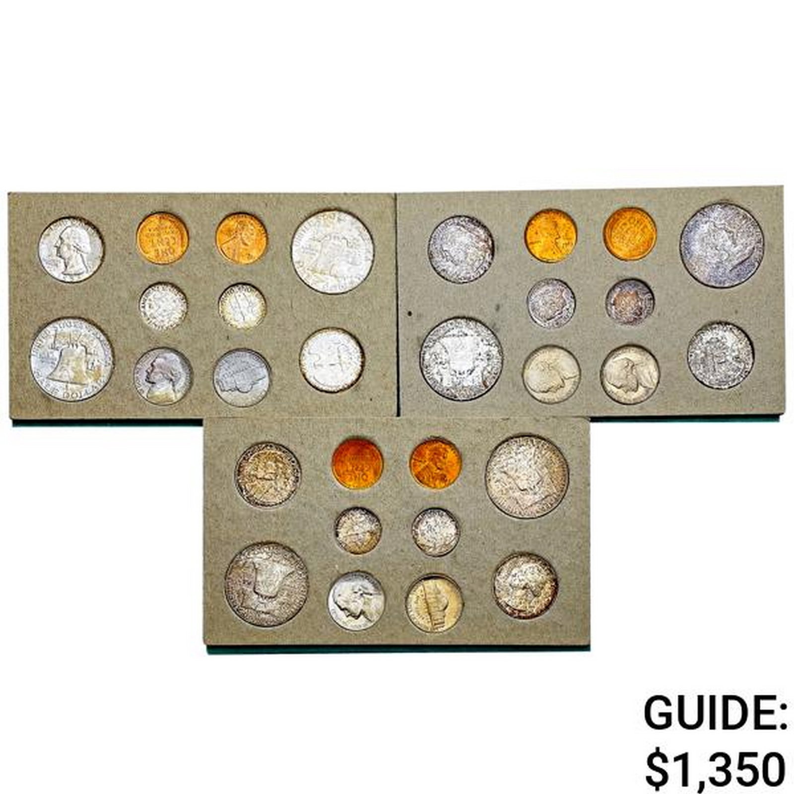 1953 Unc PDS US Double Mint Set [30 Coins] (1 of 2)
