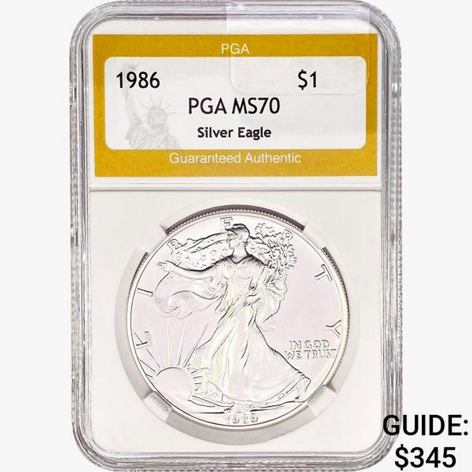 1986 Silver Eagle PGA MS70 (1 of 2)