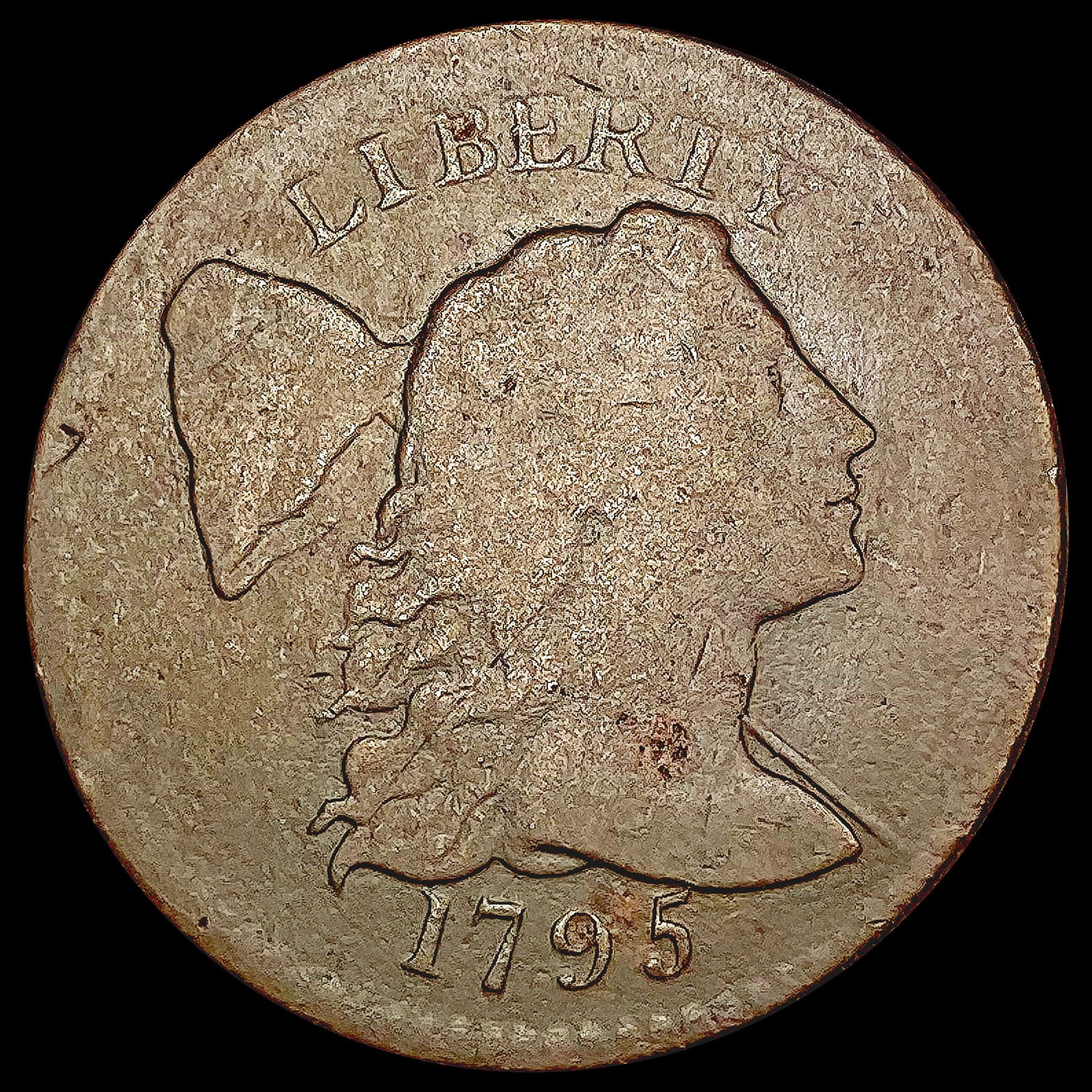 1795 Liberty Cap Large Cent NICELY CIRCULATED (1 of 2)