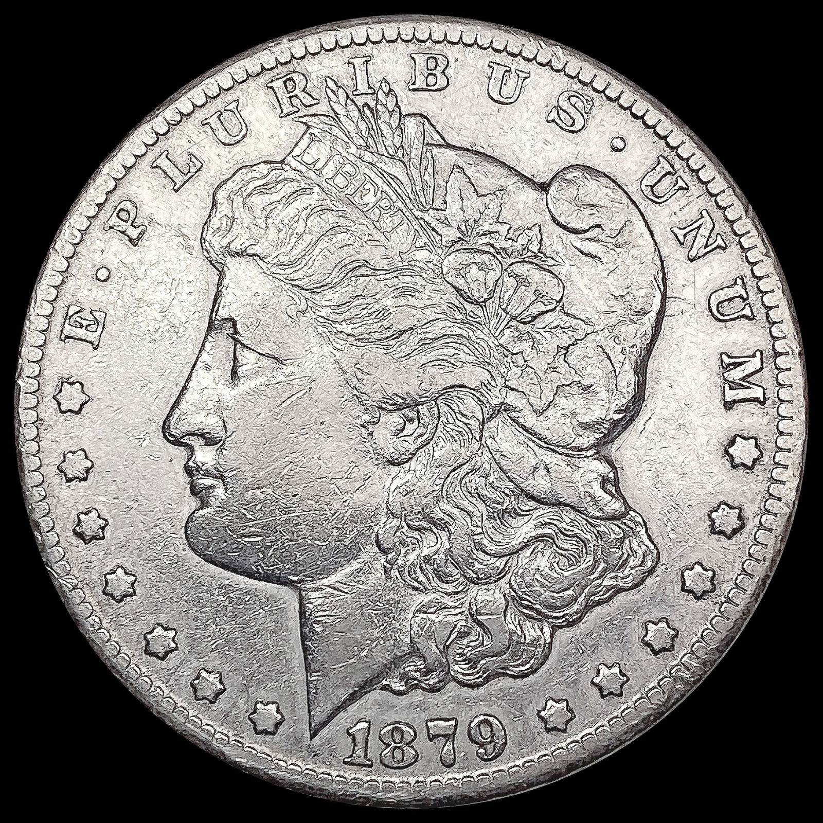 1879-CC Morgan Silver Dollar CLOSELY UNCIRCULATED (1 of 2)