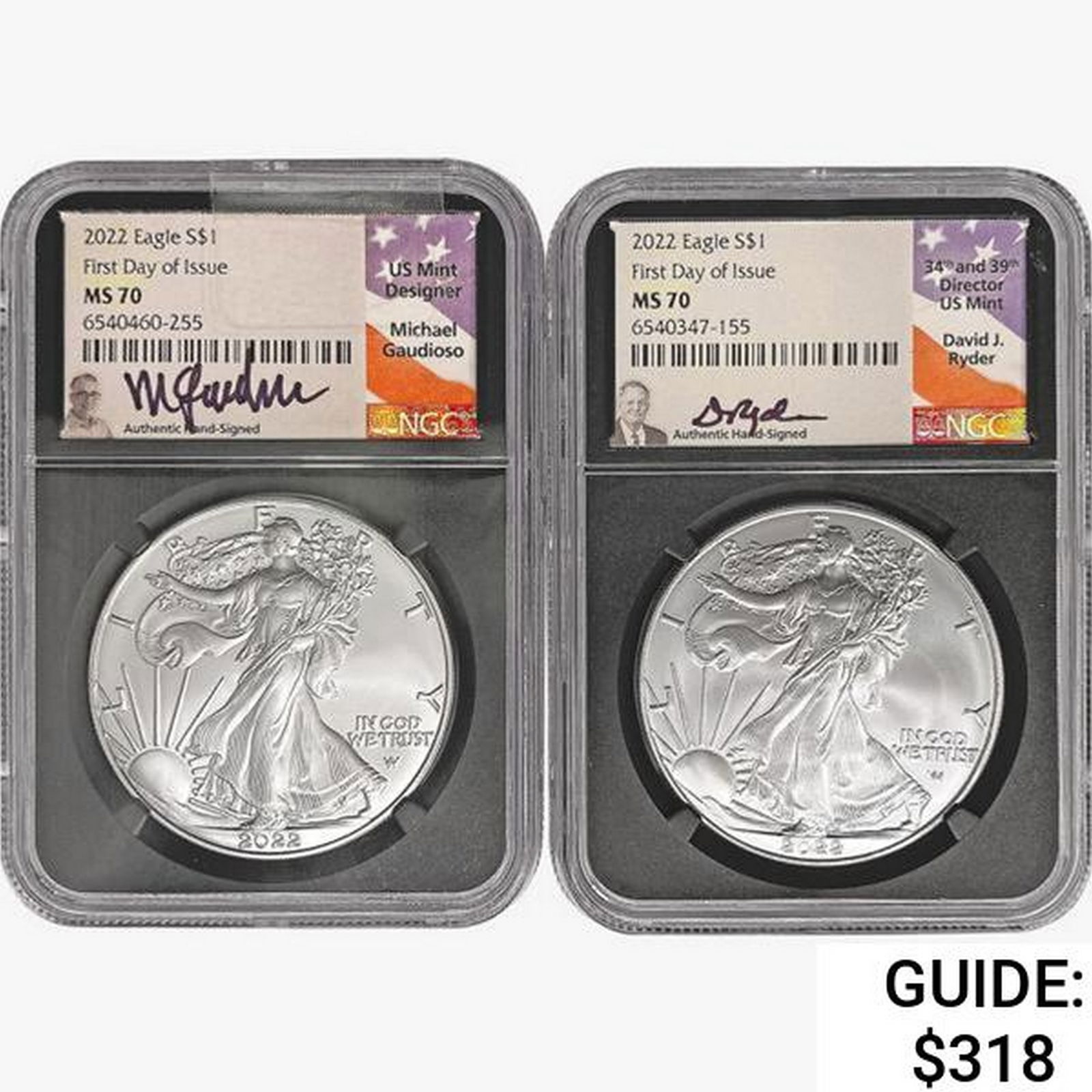 [2] 2022 Silver Eagle NGC MS70 (1 of 2)