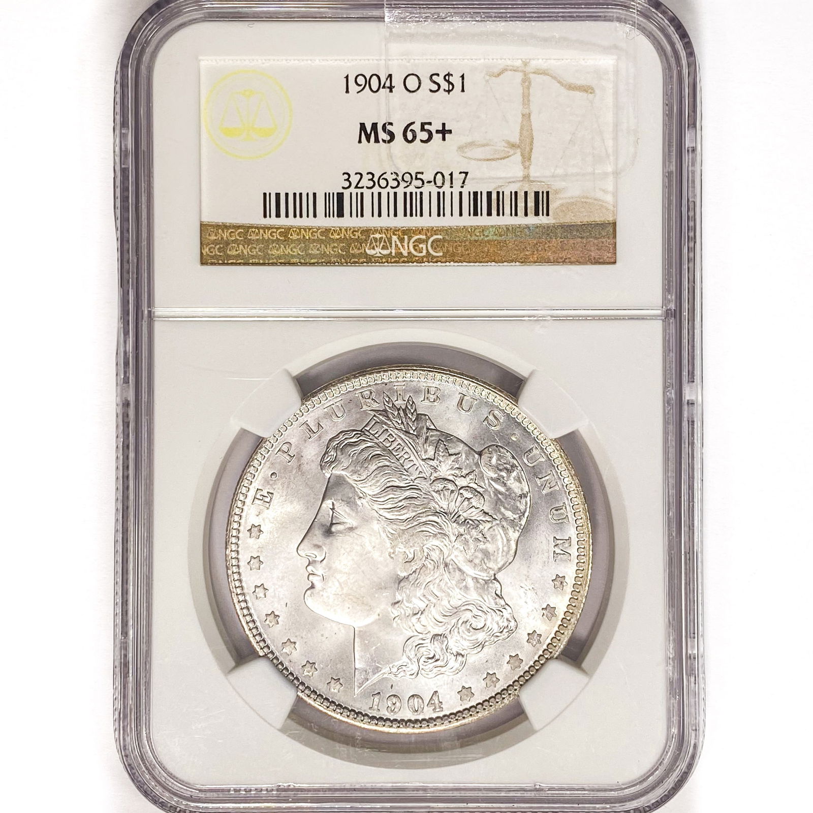 1904-O Morgan Silver Dollar NGC MS65+ (1 of 2)