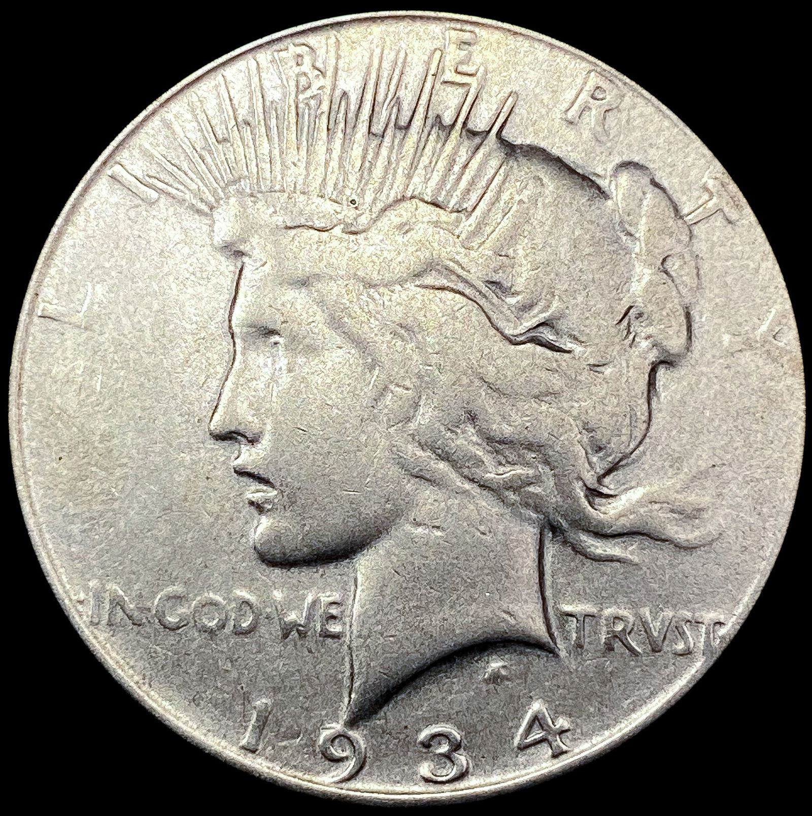 1934-D Silver Peace Dollar LIGHTLY CIRCULATED (1 of 2)
