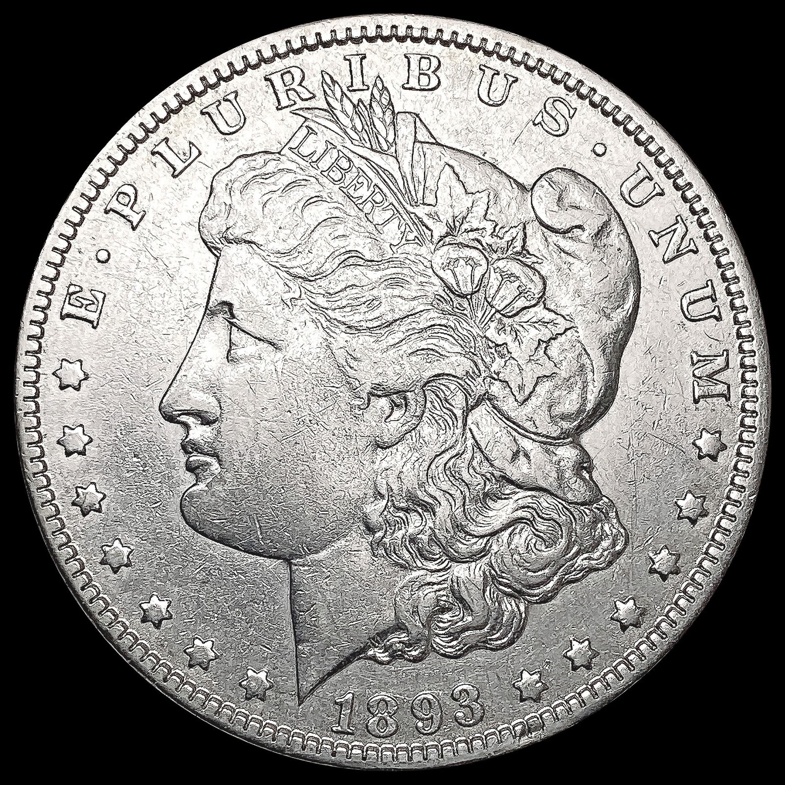 1893-O Morgan Silver Dollar LIGHTLY CIRCULATED (1 of 2)