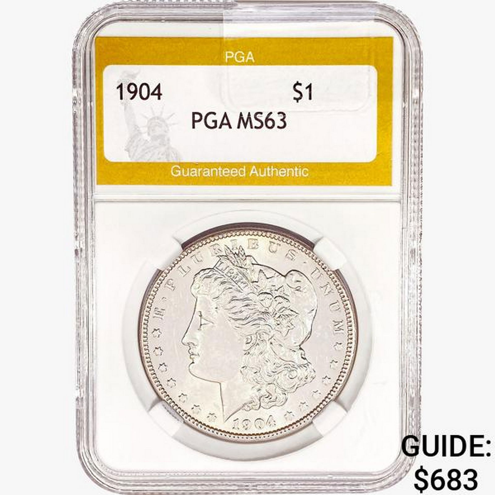1904 Morgan Silver Dollar PGA MS63 (1 of 2)