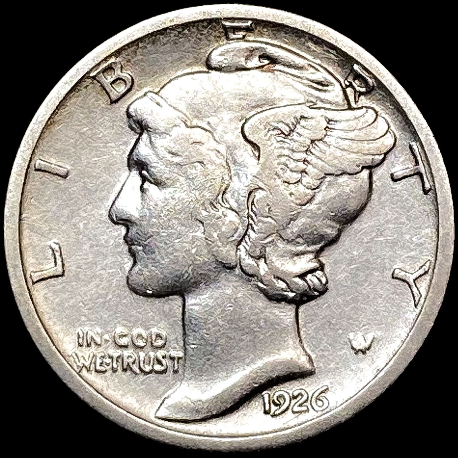 1926-S Mercury Dime CLOSELY UNCIRCULATED (1 of 2)