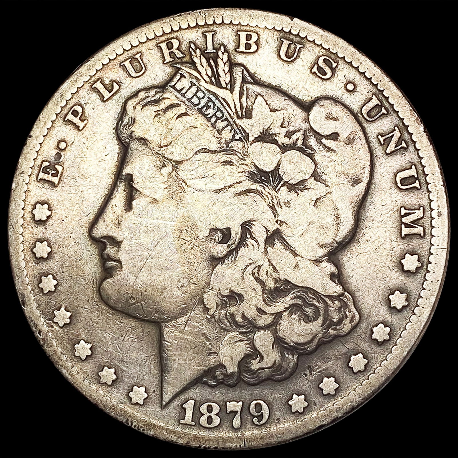 1879-CC Morgan Silver Dollar LIGHTLY CIRCULATED (1 of 2)