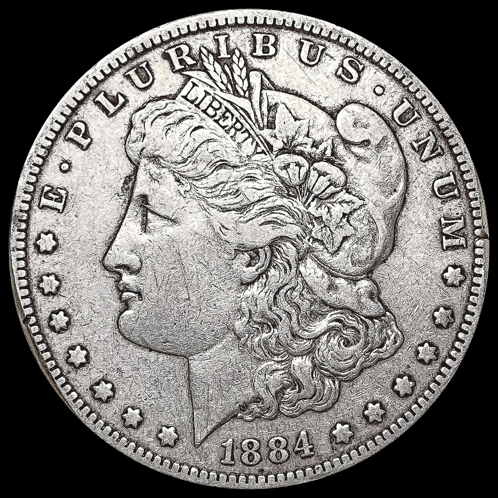 1884-S Morgan Silver Dollar LIGHTLY CIRCULATED (1 of 2)