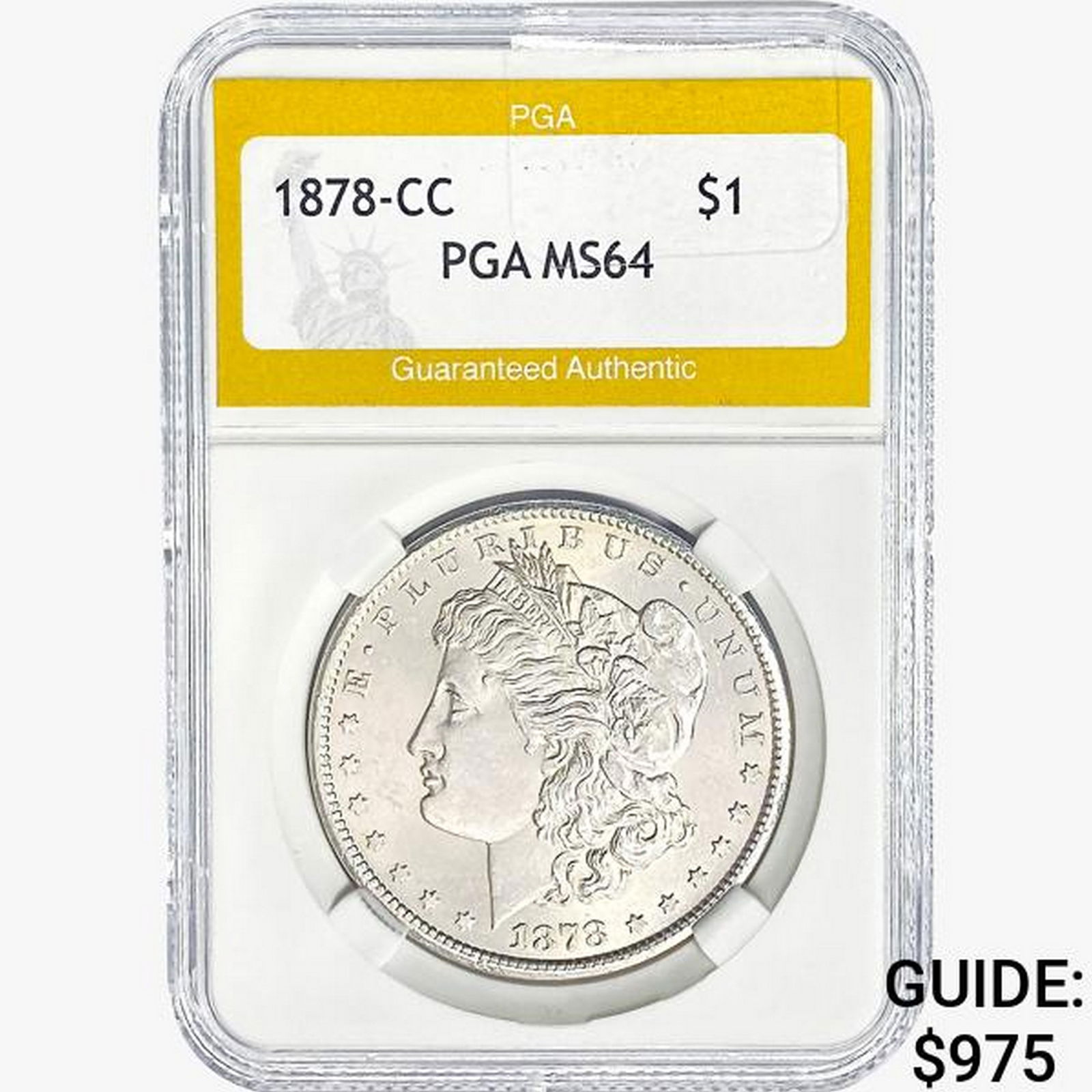 1878-CC Morgan Silver Dollar PGA MS64 (1 of 2)