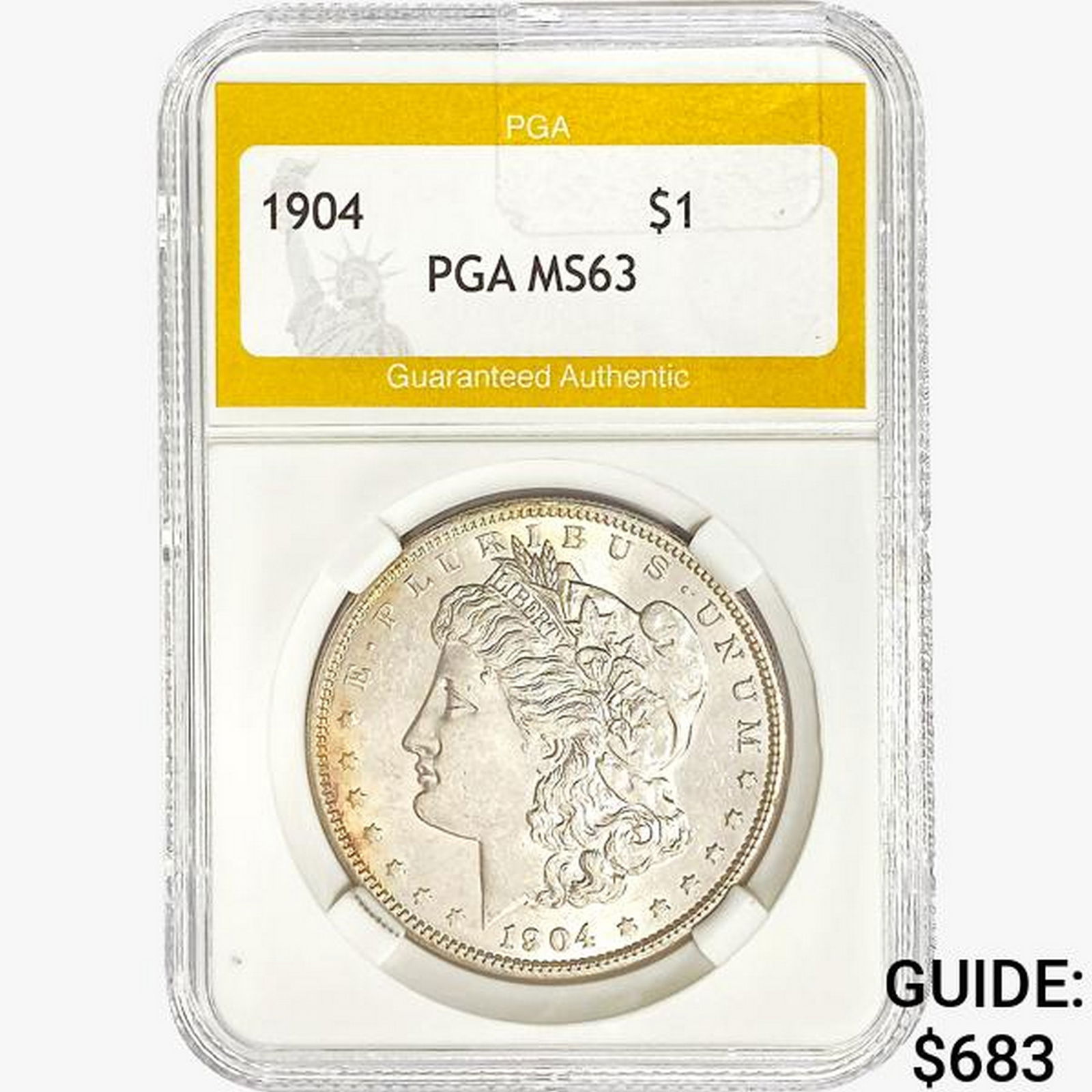 1904 Morgan Silver Dollar PGA MS63 (1 of 2)